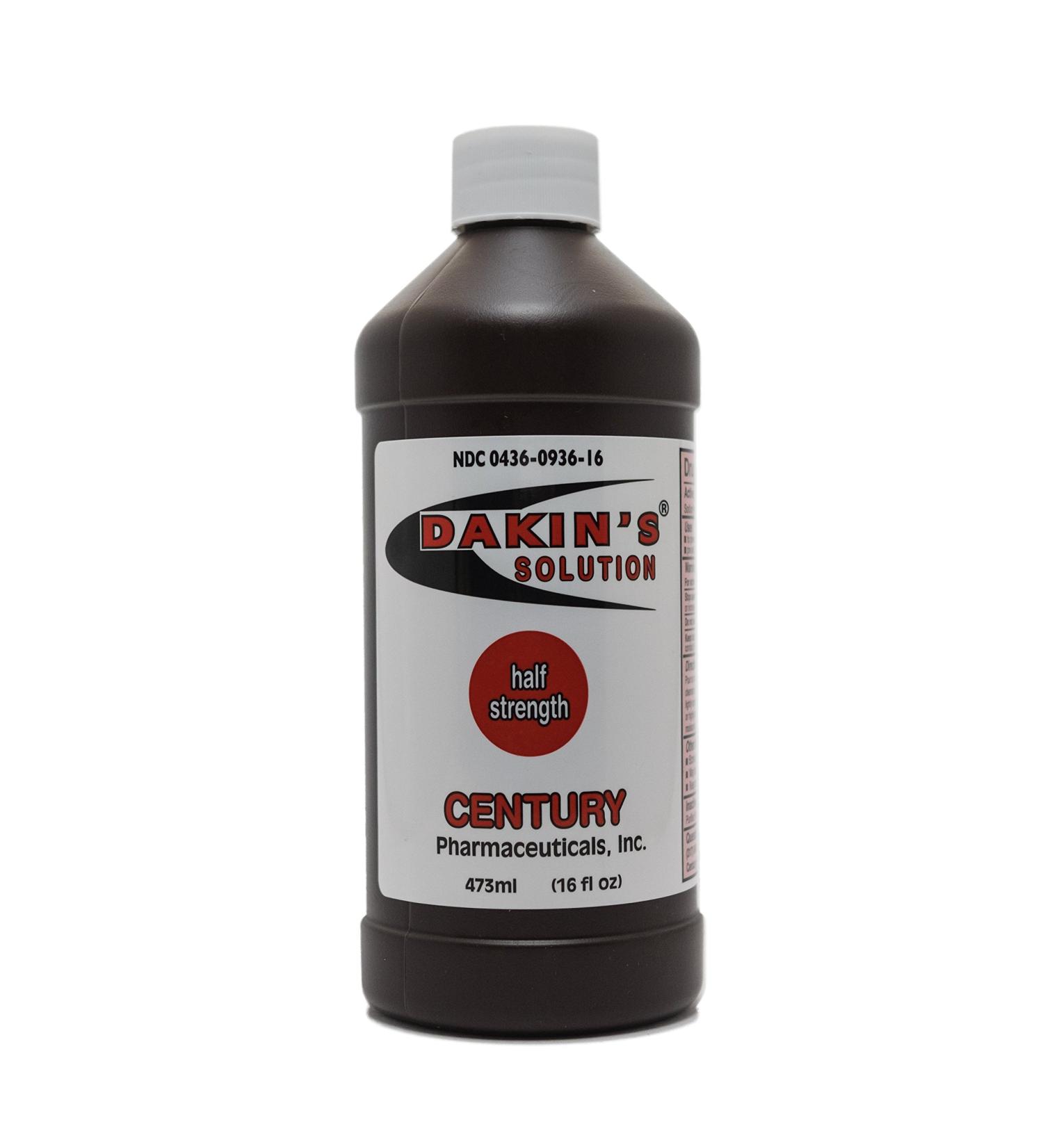 Century Pharmaceuticals 0436-0936-161 Sodium Hypochlorite 0.25% Wound Therapy 16 FL OZ | For Acute & Chronic Wounds - Buy Online on GoSupps.com