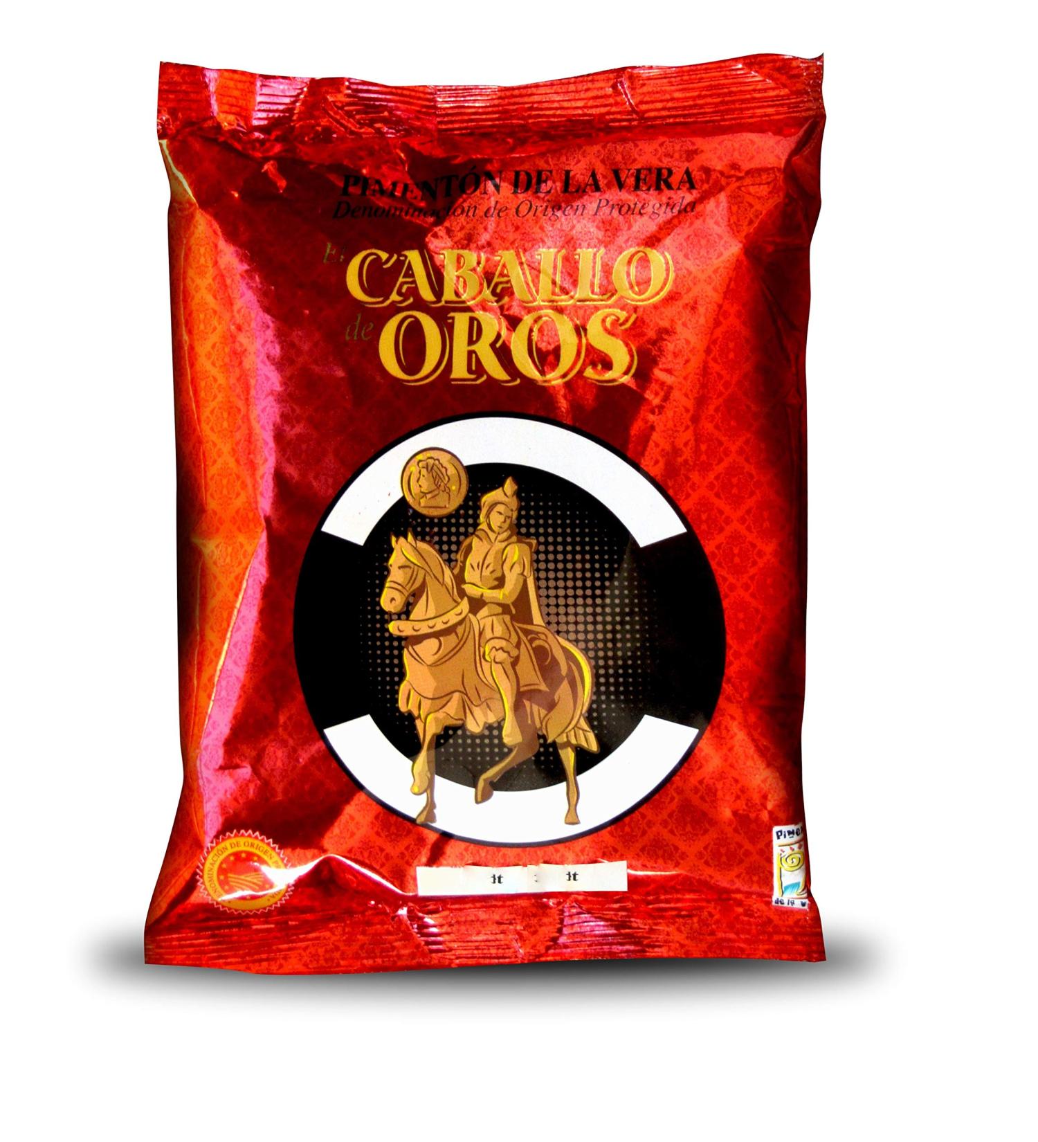 Smoked Pimenton de la Vera agridulce cheval d'or D.O.P. 500 g bag. - Buy Online on GoSupps.com