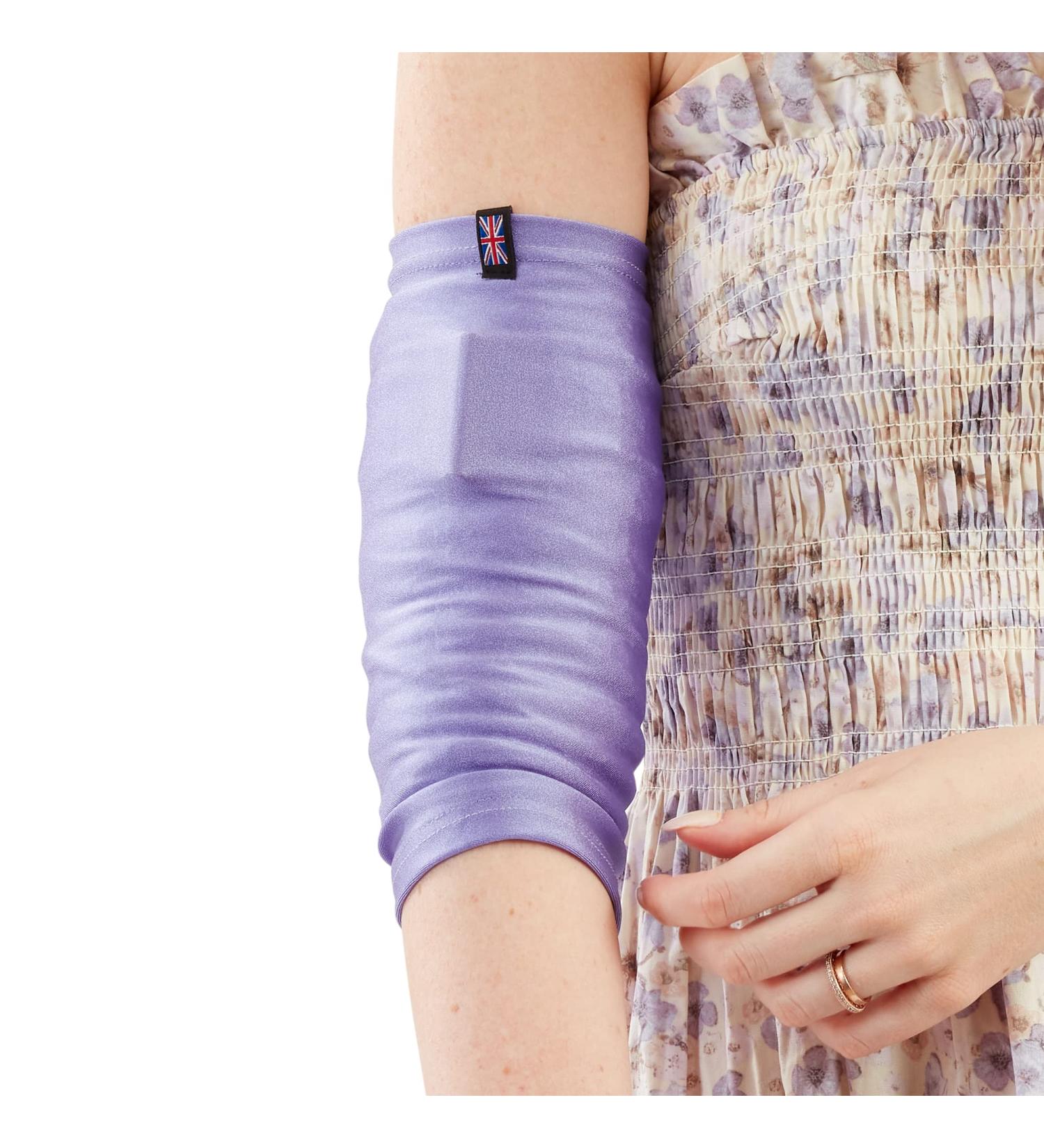 LimbO PICC Line Sleeve - Soft Breathable Lycra Cover for PICC Line & Midline | Unisex XS Lilac - Buy Online on GoSupps.com