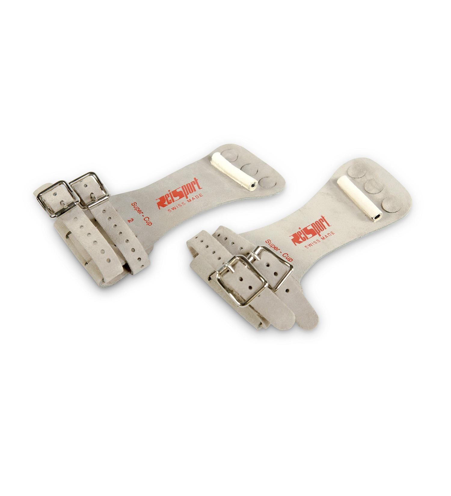 Reisport Men's High Double Buckle Bar Grips Medium - Set of 2 - Buy Online on GoSupps.com