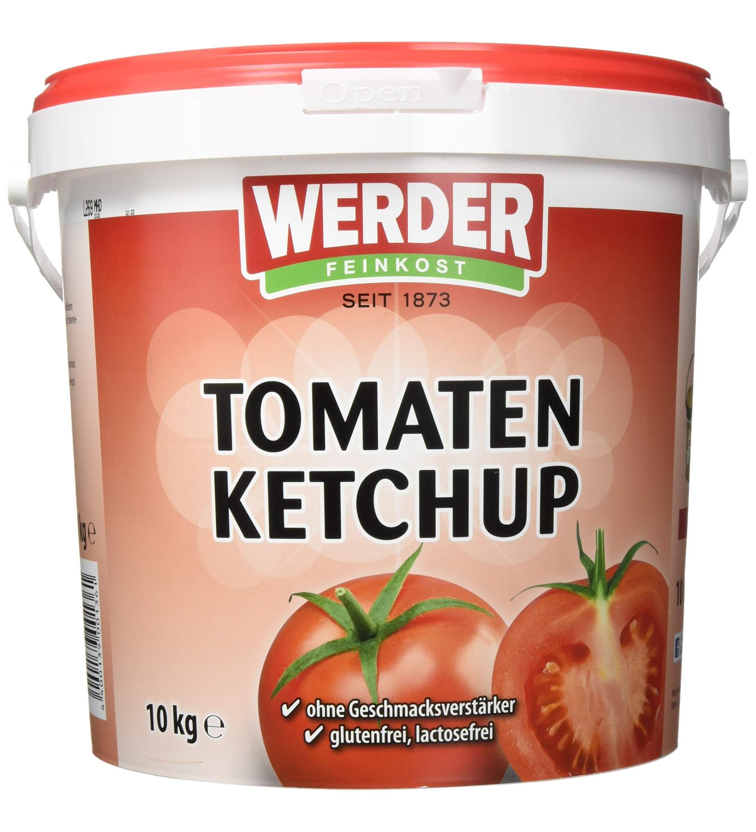Buy Werder Tomato Ketchup 10kg - Premium Quality International Shipping Available - Buy Online on GoSupps.com