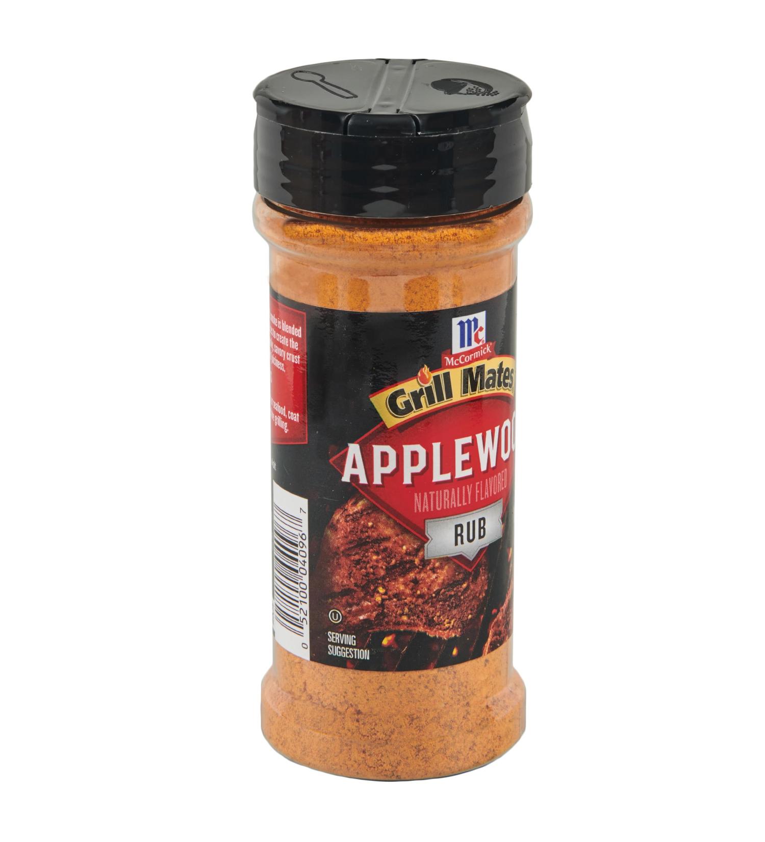 McCormick Grill Mates Applewood Rub 6 oz: Savory Seasoning for Grilling Success - Buy Online on GoSupps.com