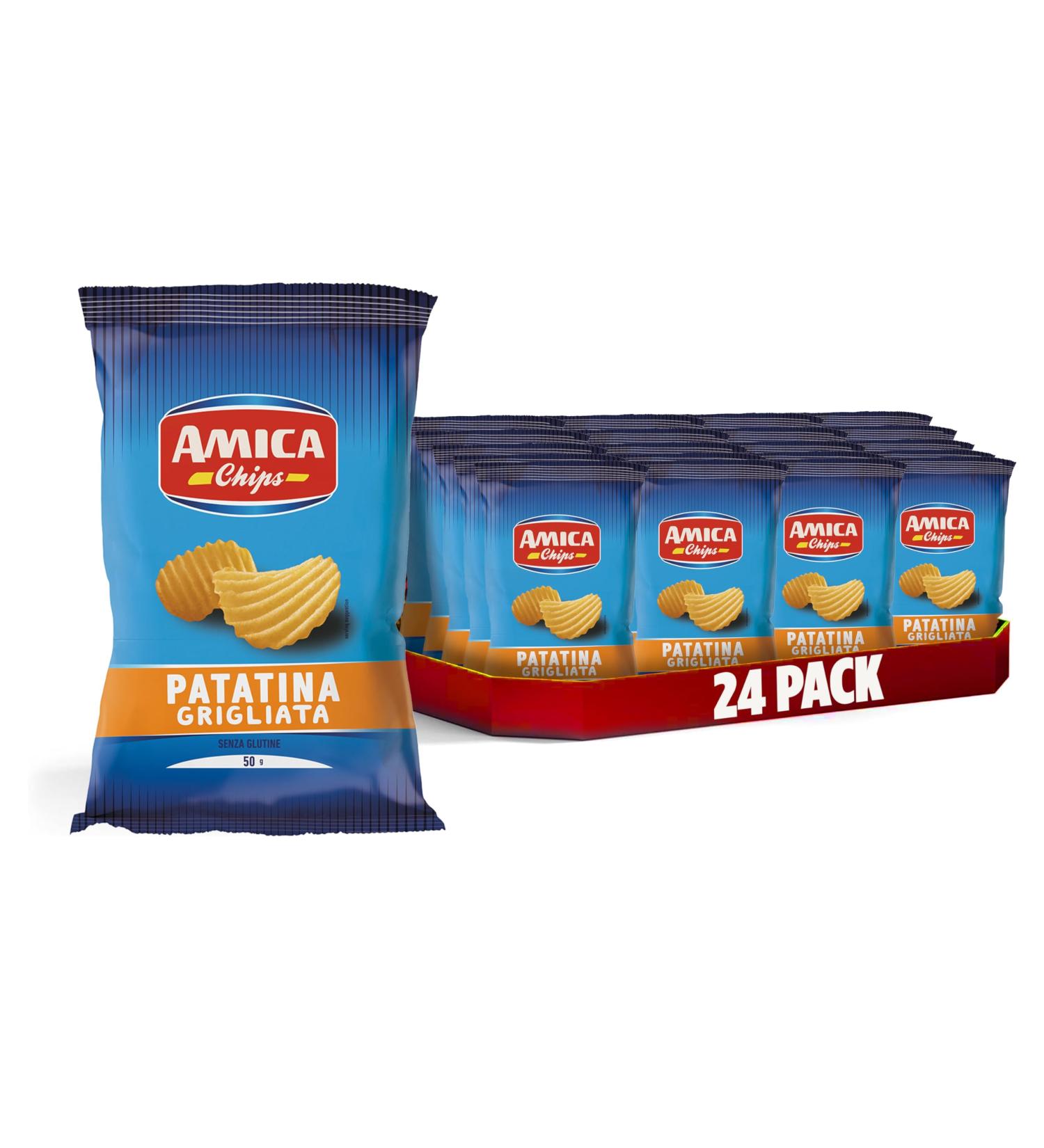 Amica Chips Amica Chips Toasted Chips 24 x 50 g Bags