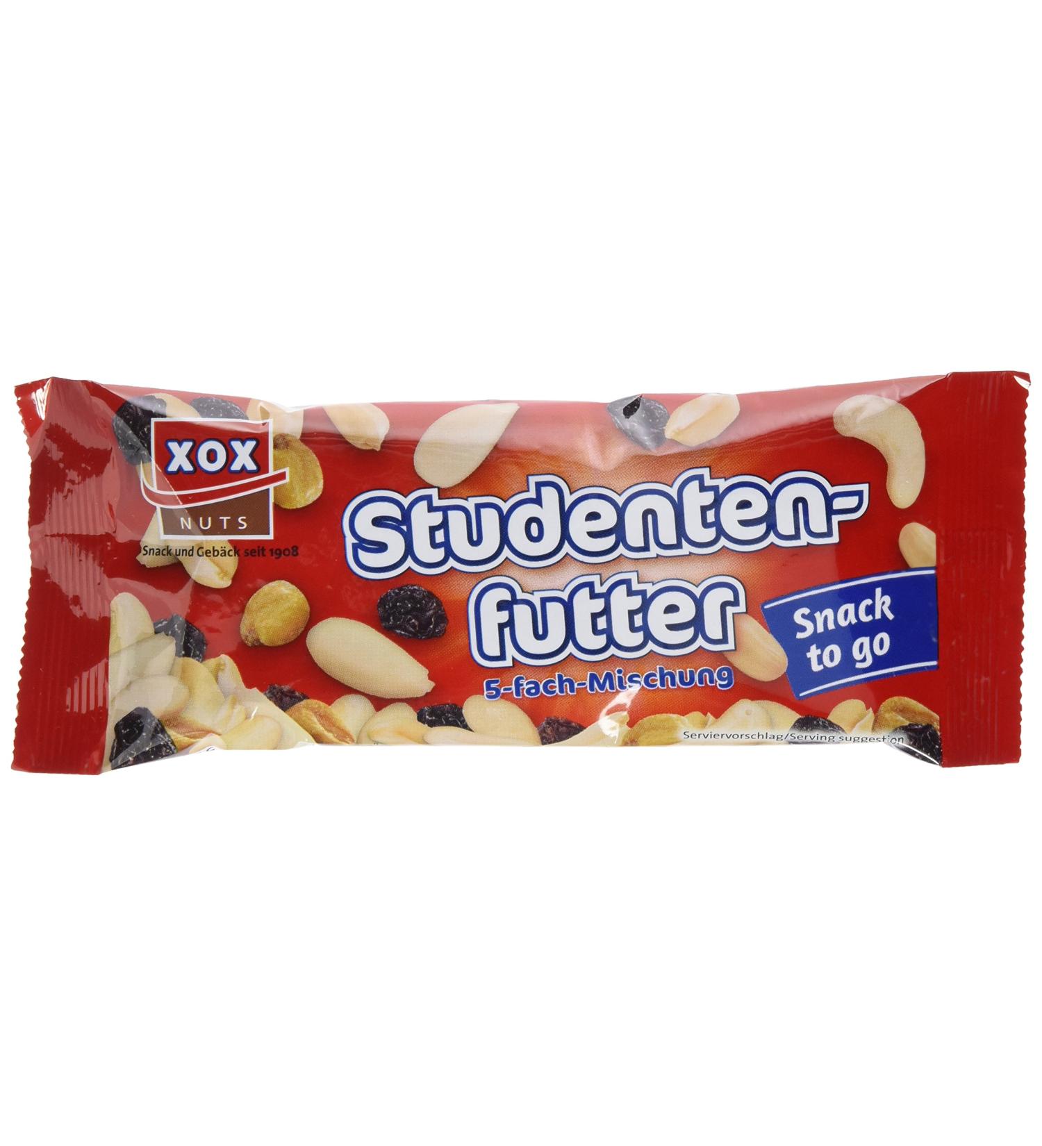 XOX Trail Mix - Pack of 10 (10 x 50g) | Healthy Snack for International Shipping - Buy Online on GoSupps.com