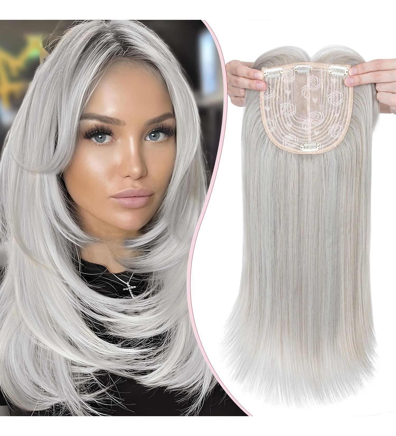 S-Noilite 18 inch Hair Topper for Women | Big Base Clip-in Hair Piece for Thinning Hair & Hair Loss | Extensions, Wigs, Fringe - 88A/108A - Buy Online on GoSupps.com