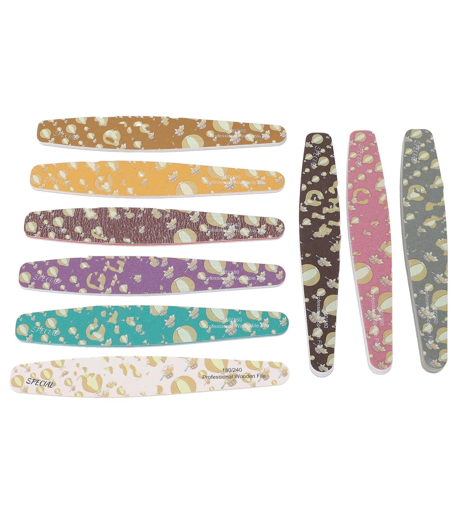 Mini Nail File Strips Double Sided Nail Filers Nail Buffer Blocks Nail File Professional Nail Art Sanding Strips Polishing Tools Set Washable Nail Care Buffer File Nail File - Buy Online on GoSupps.com