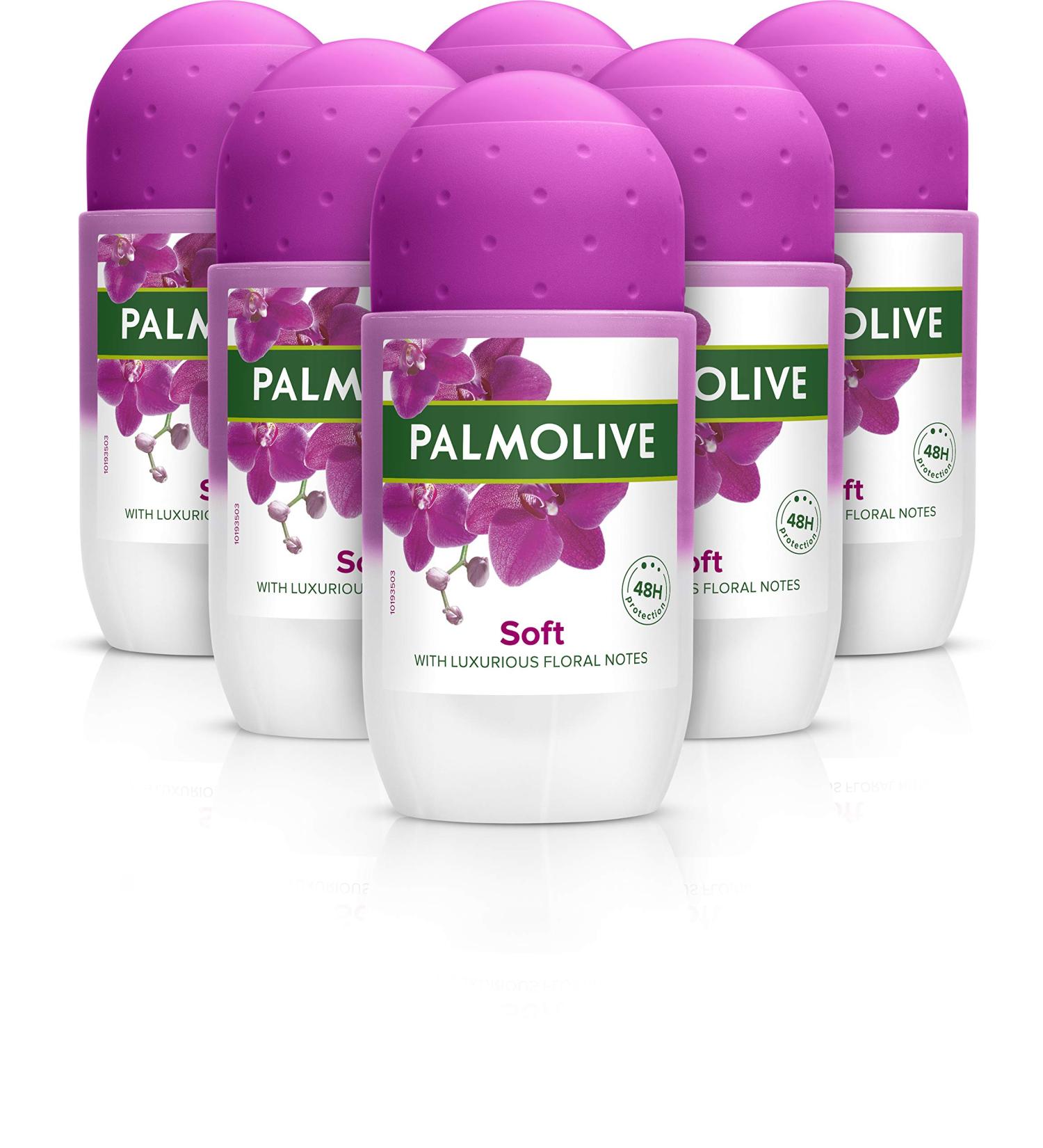  Palmolive Palmolive Roll-On Naturals Luxurious Softness Antiperspirant Alcohol Free Deodorant 50ml Pack of 6 - Buy Online on GoSupps.com