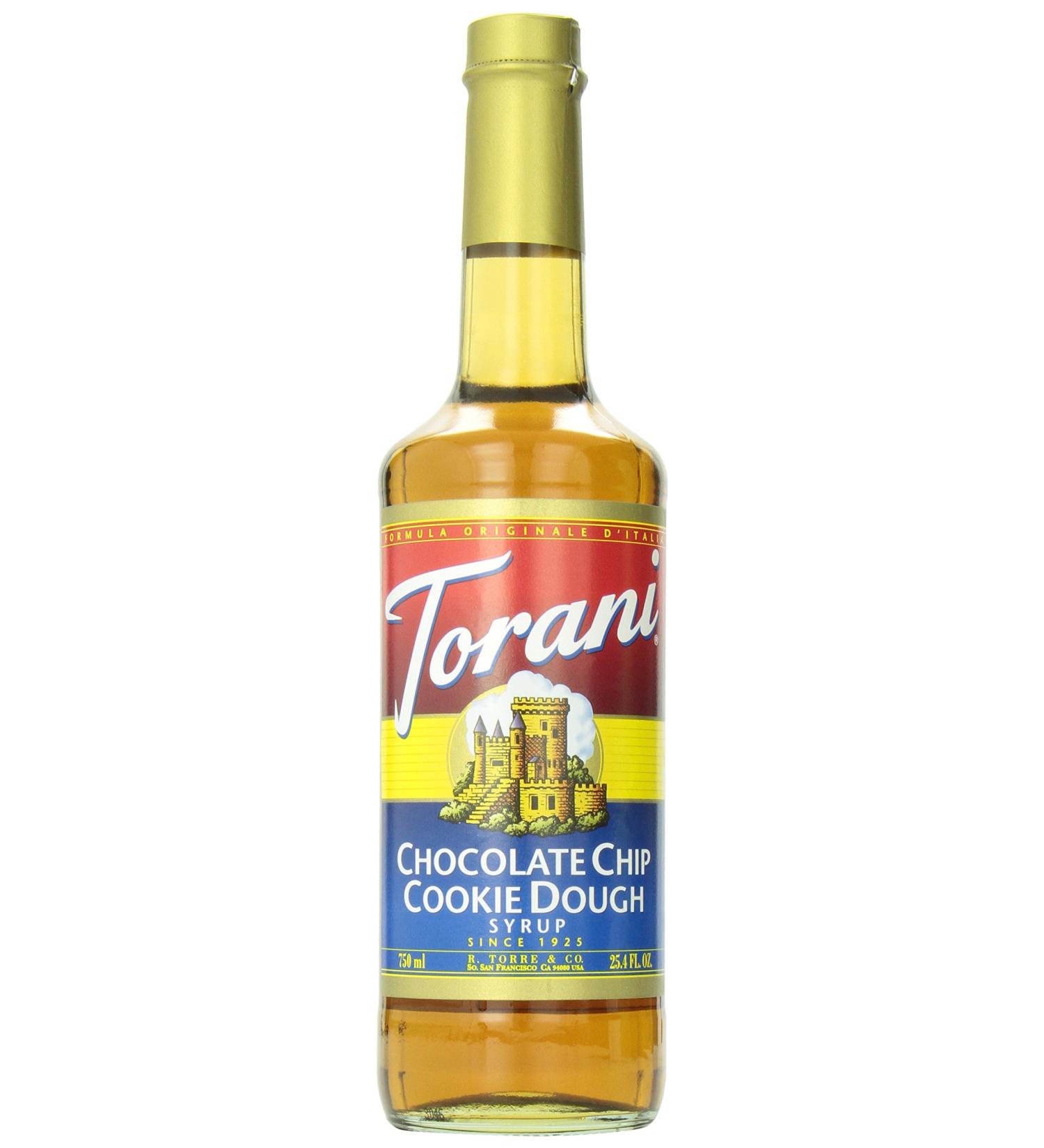 Torani Chocolate Chip Cookie Dough Syrup 750 ml - Delicious Flavored Syrup - Buy Online on GoSupps.com
