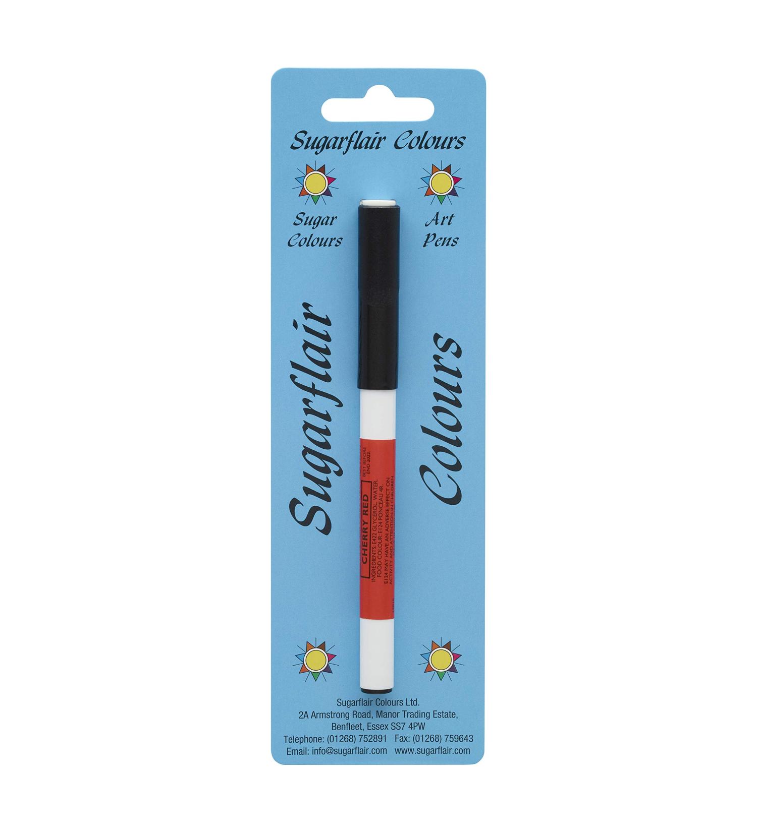 Sugarflair Sugar-Art Food Colour Pens - Cherry Red