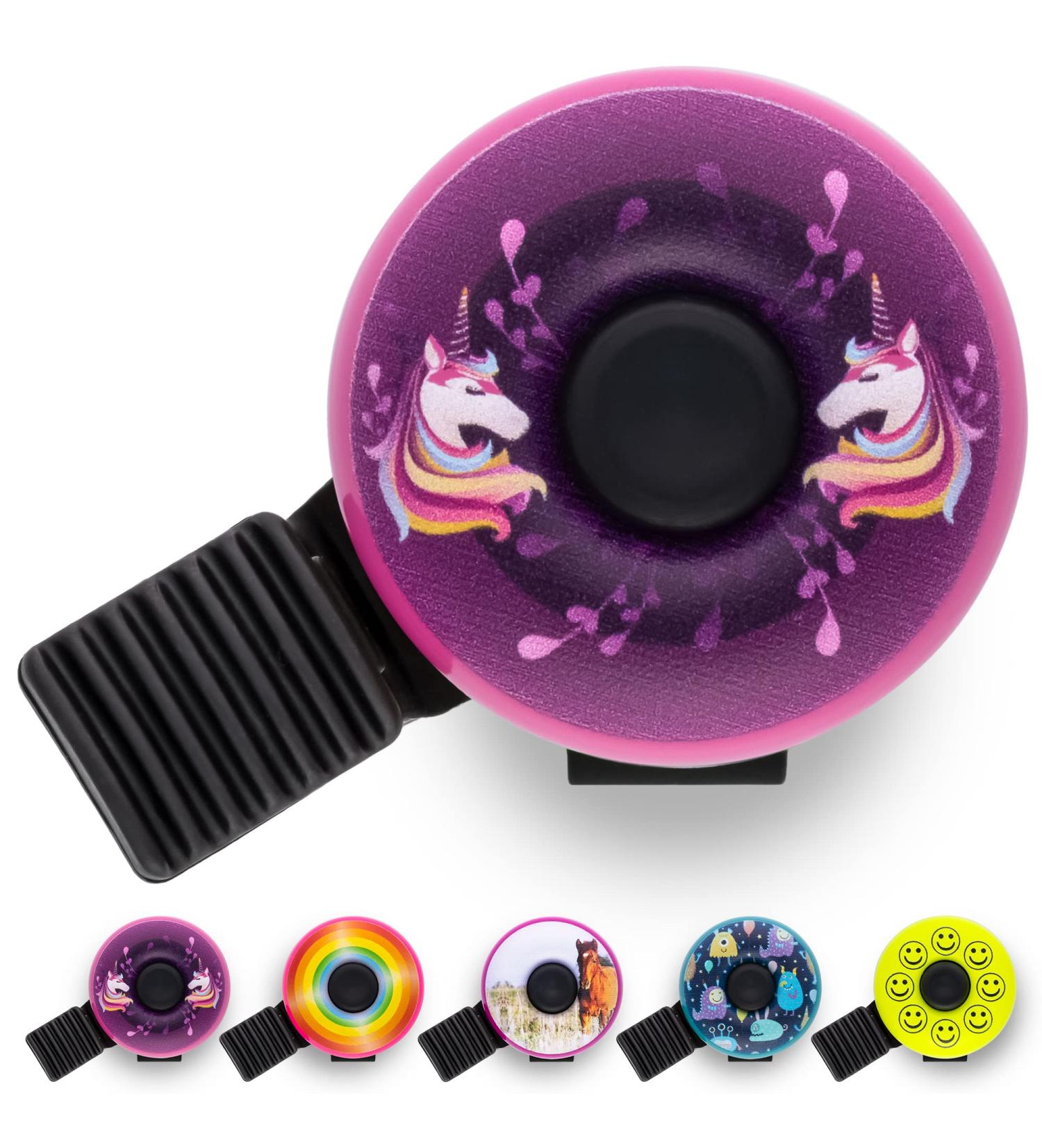 Shop Unicorn Pink Bicycle Bells for Kids | Durable & Fun Girls' Bike Accessories - Buy Online on GoSupps.com