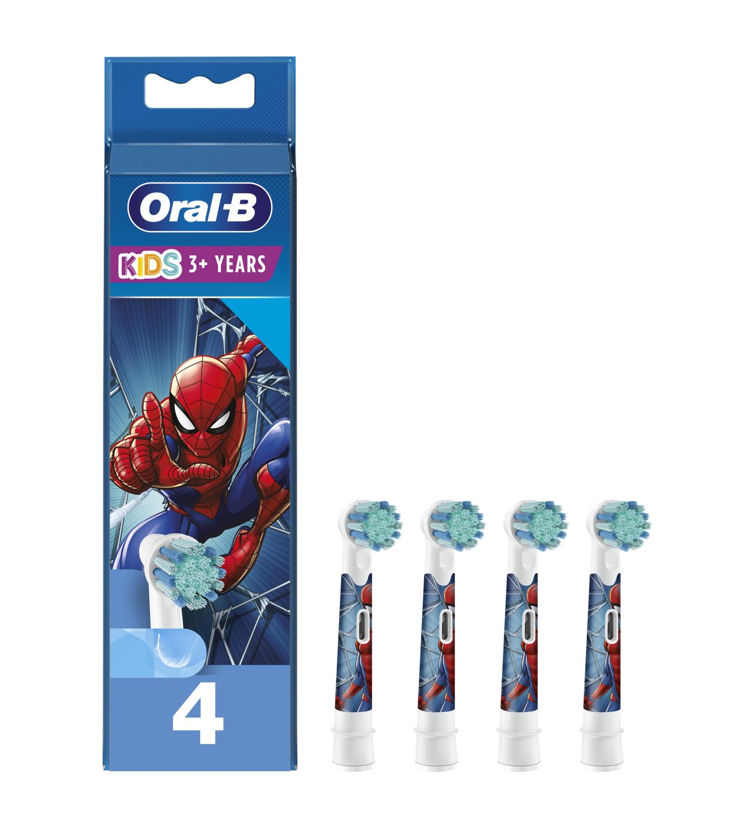 Buy Braun Spiderman Replacement Brush Heads | Fast Worldwide Shipping - Buy Online on GoSupps.com