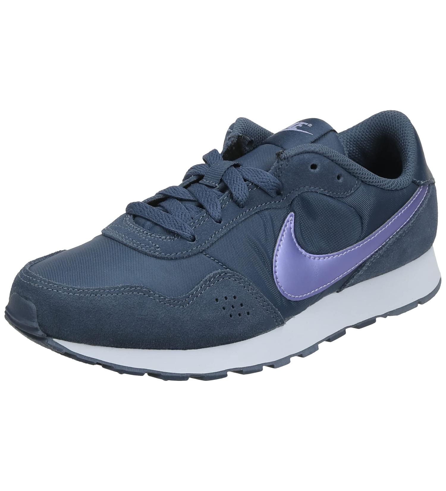 NIKE Boy's Md Valiant Btv Gymnastics Shoe - Thunder Blue/Purple Pulse/White - Size 10 UK Child - Buy Online on GoSupps.com