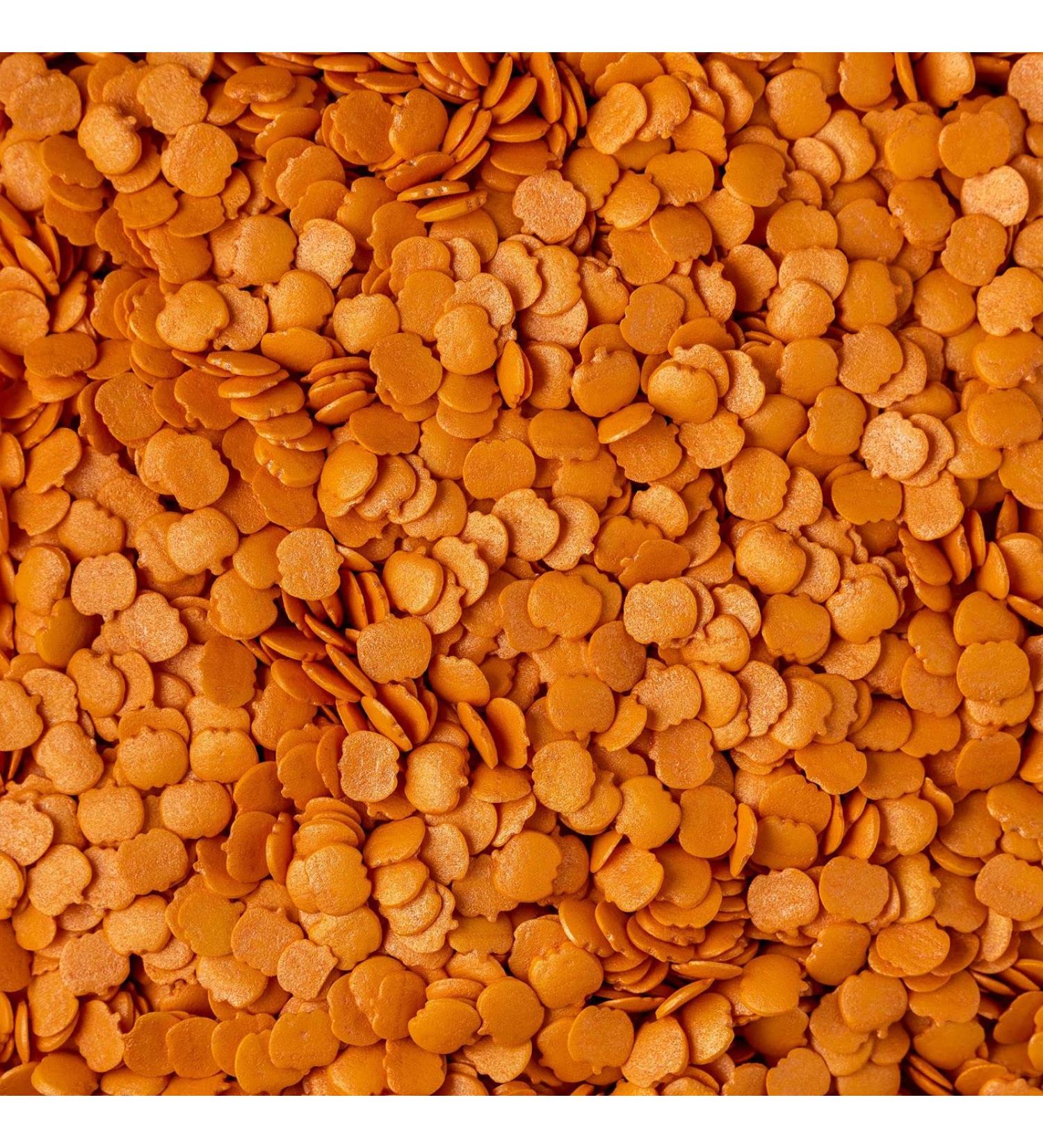 Orange Pumpkin Halloween Sugar Cake Sprinkles 25g for Cake Cupcake Decorations