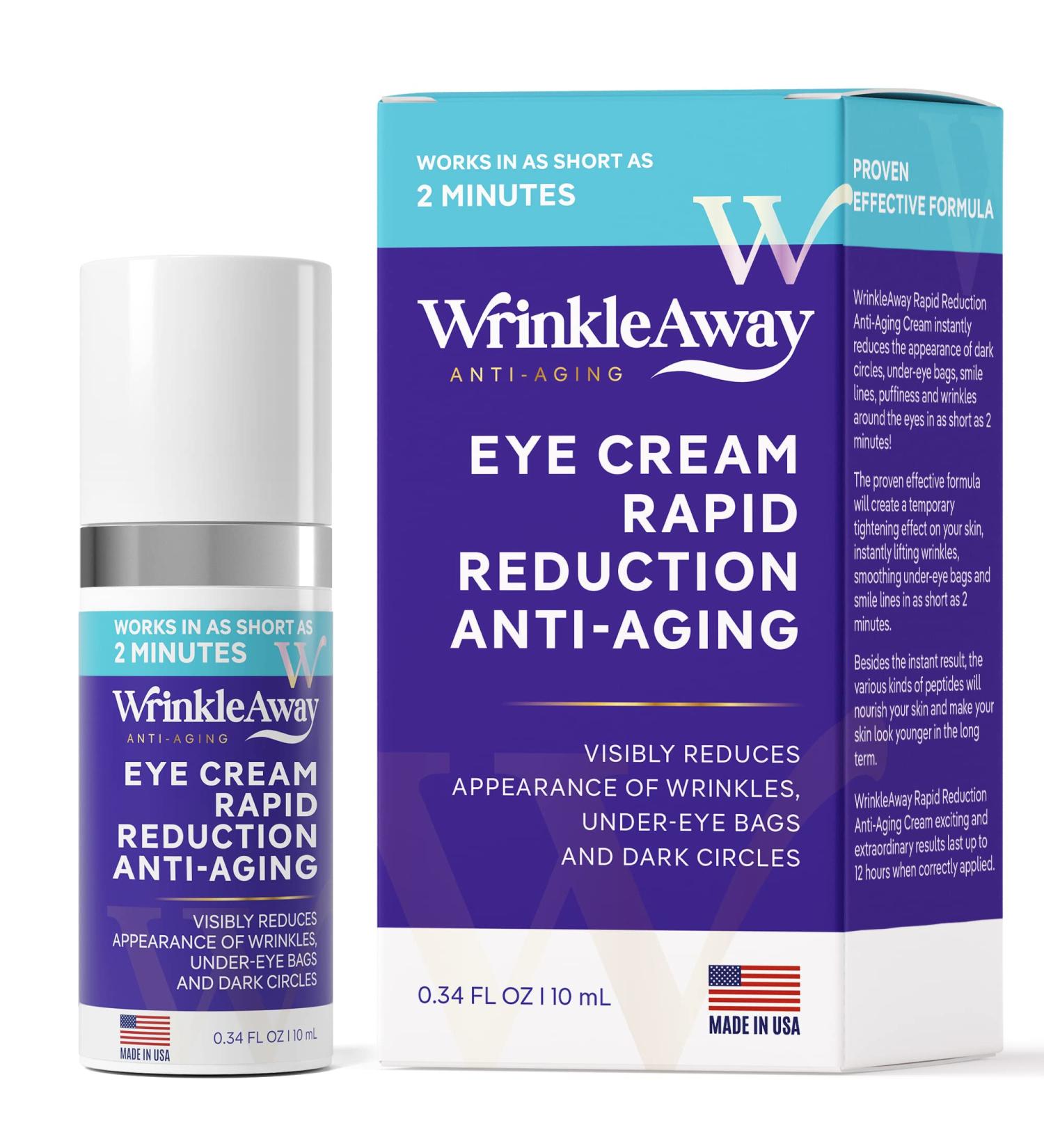 Anti-Aging Eye Cream for Dark Circles, Puffiness, and Under Eye Bags - Instant Eye Lift Serum - Made in USA - Buy Online on GoSupps.com
