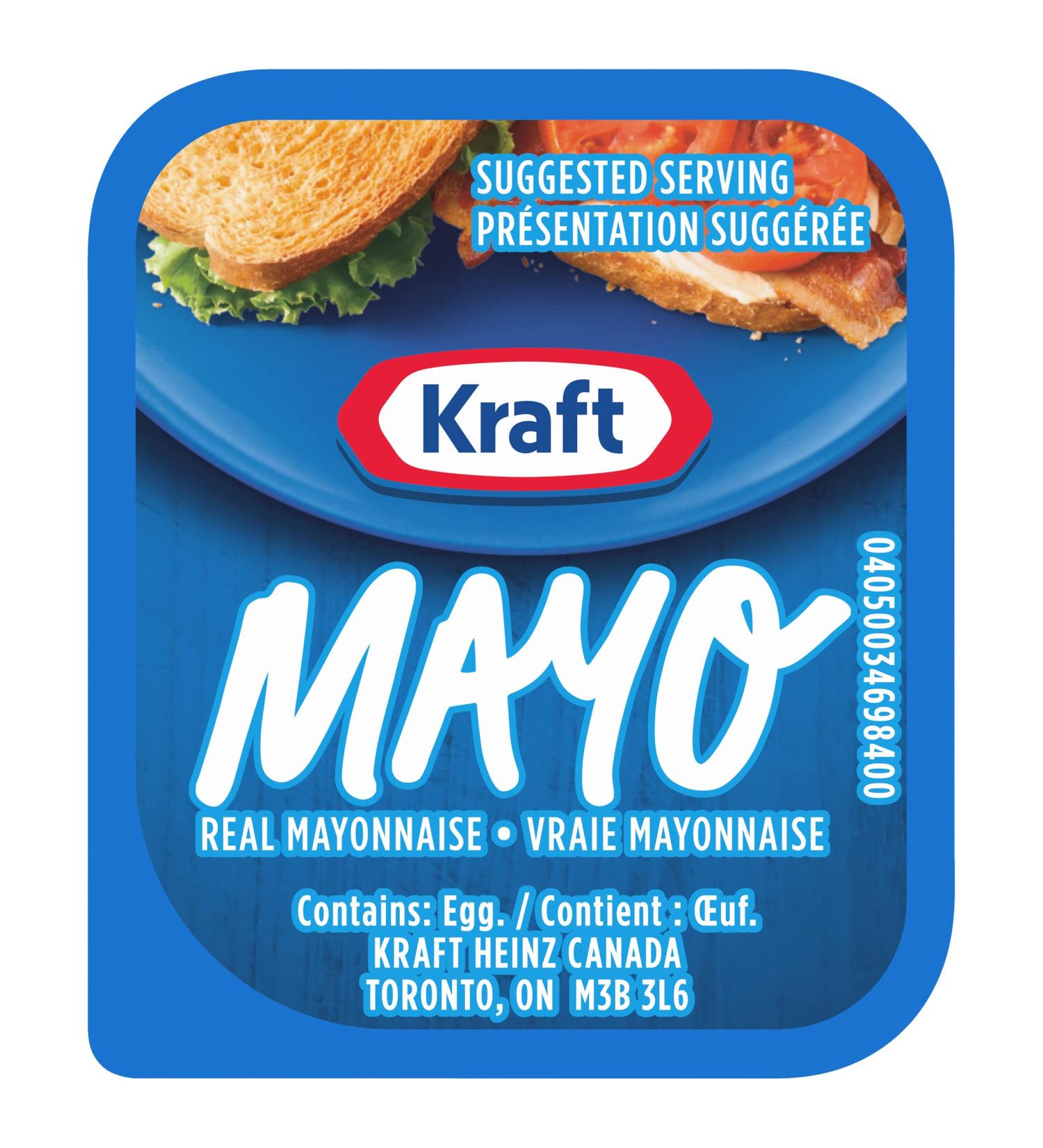 Kraft Mayonnaise 3.6L (200 Packets) - Buy Online on GoSupps.com