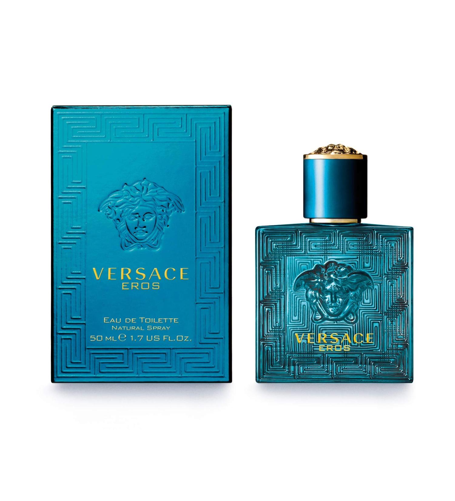 Versace Eros for Men Eau de Toilette Spray 1.7 Ounce 1.7 Fl Oz (Pack of 1) - Buy Online on GoSupps.com