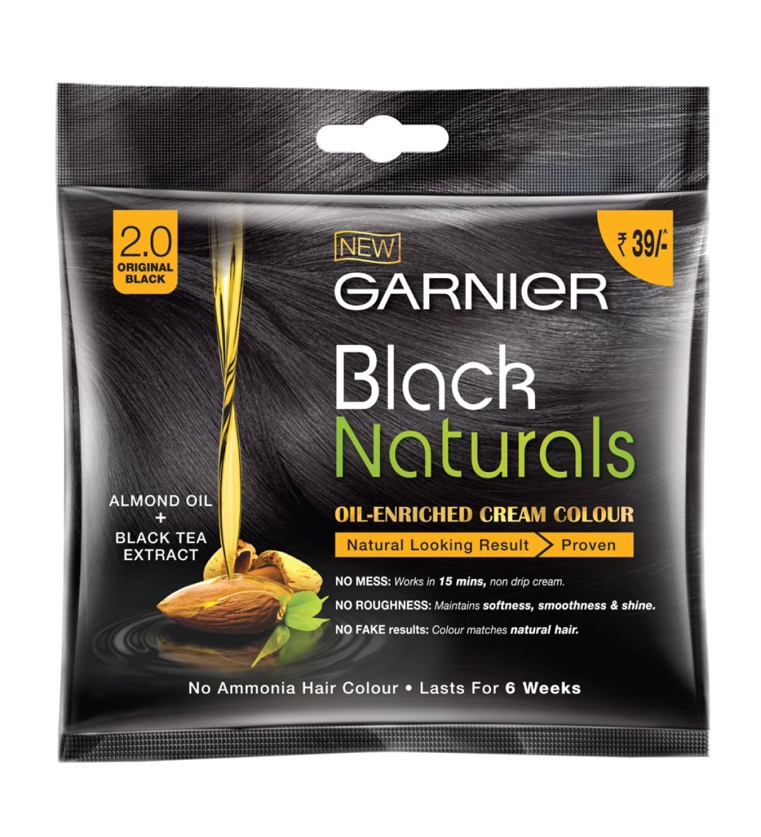 Garnier Garnier Black Naturals Hair Color Shade 2 20 ml + 20 g (lot de 8)