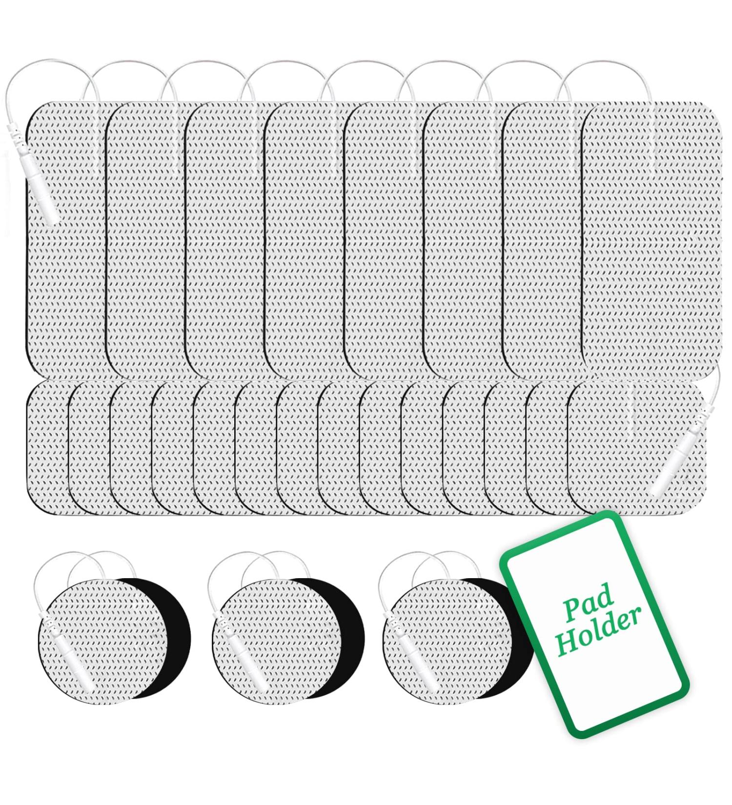 Premium Replacement TENS Unit Pads for TENS 7000 and AUVON TENS - 28 Pcs - Self-Adhesive Electrode Pads - Buy Online on GoSupps.com