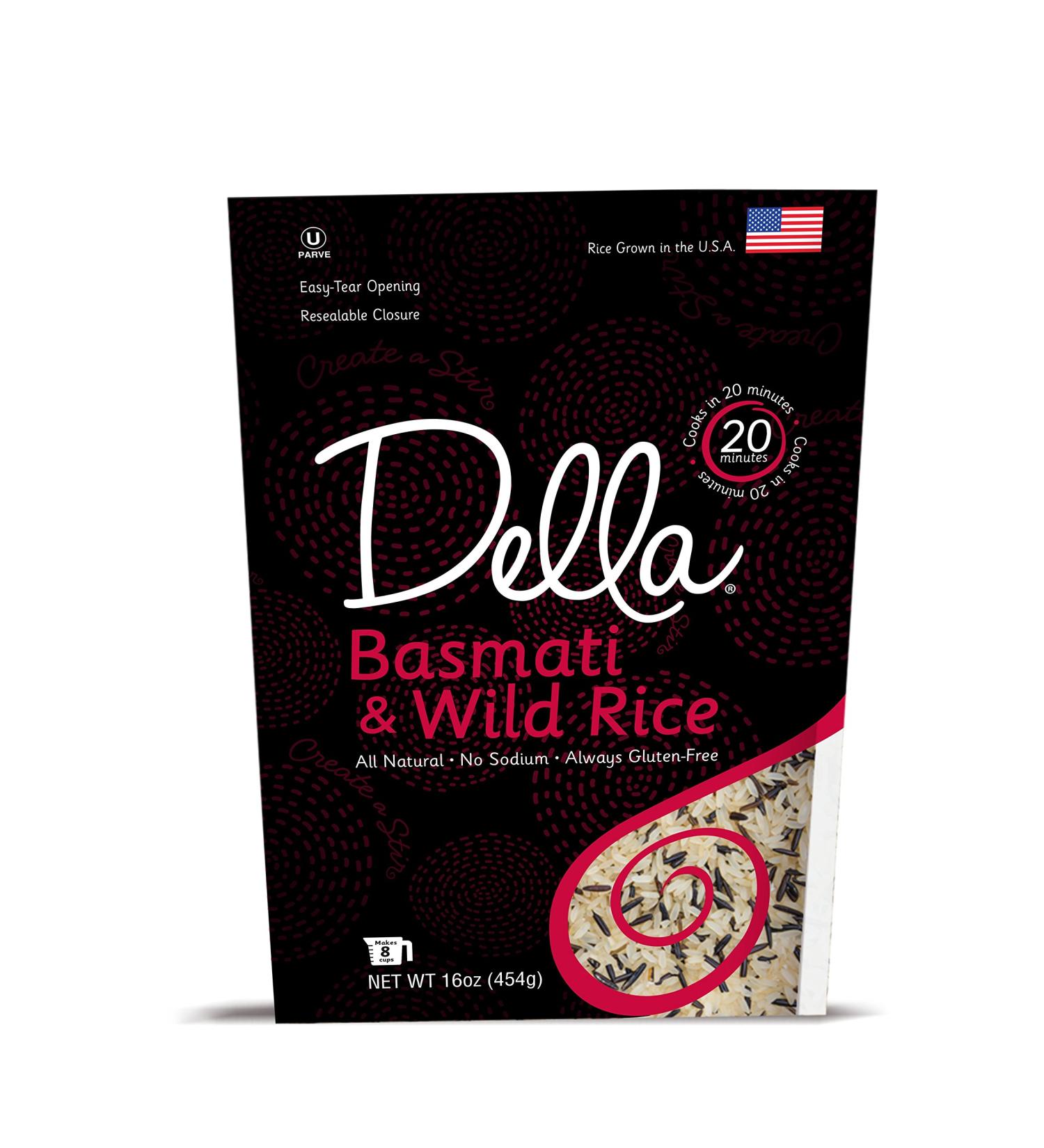 Della Basmati Rice & Wild Rice - 1 lb Pack | Premium Quality & Flavor - Buy Online on GoSupps.com