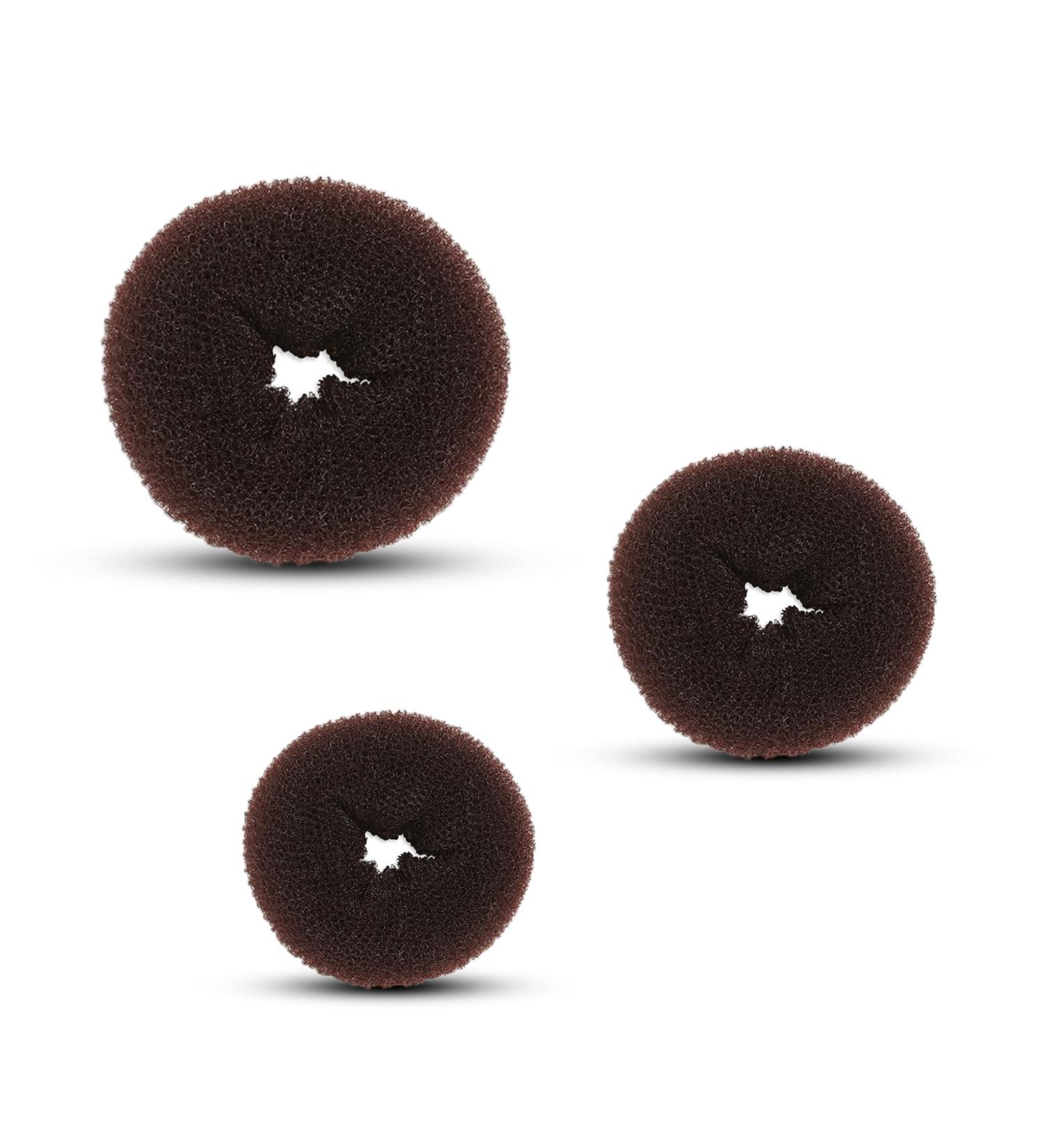 SiChun Set of 3 Shaping Rings for Perfect Hair Buns | Mesh Weave for Chignon Hairstyles | Ideal for Children & Fine Hair - Buy Online on GoSupps.com