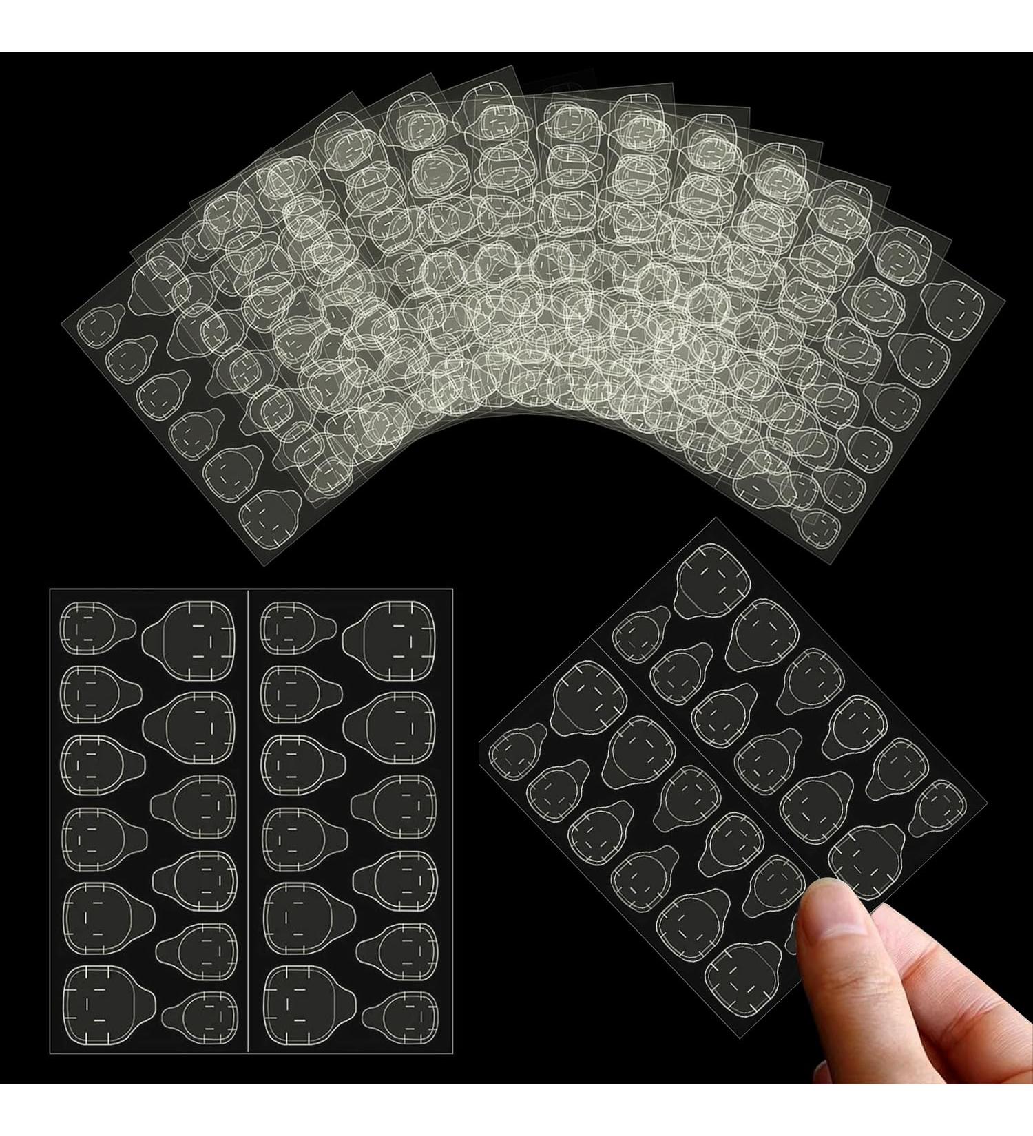 Buy 264 Double-Sided Transparent Nail Adhesive Pads | Premium Nail Glue Tabs for Manicure Accessories - Fast International Shipping - Buy Online on GoSupps.com