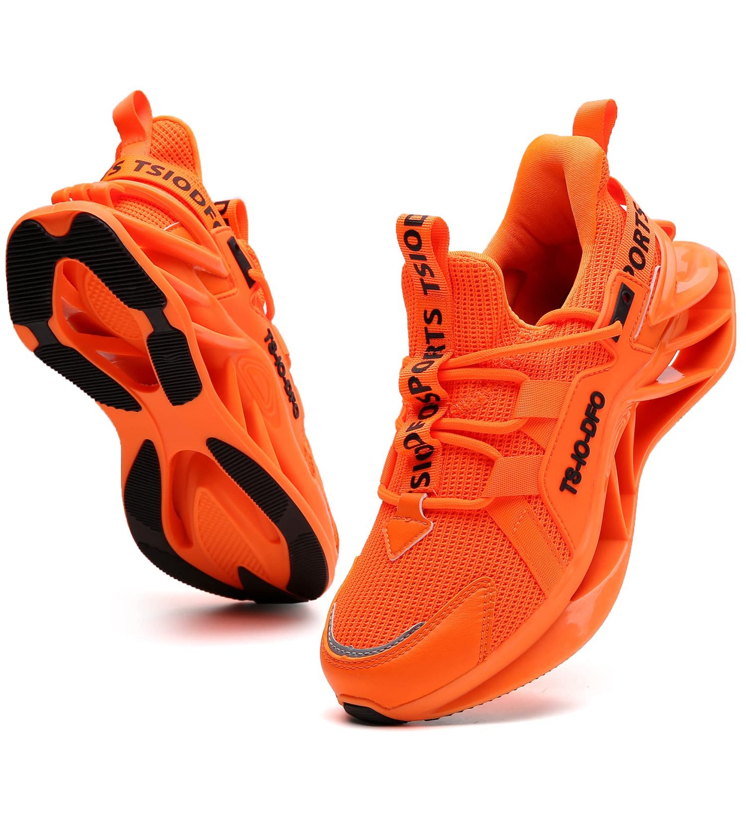 TSIODFO Women's Running Shoes 7.5 1921 Orange - Gym Jogging Walking Sneakers - Buy Online on GoSupps.com