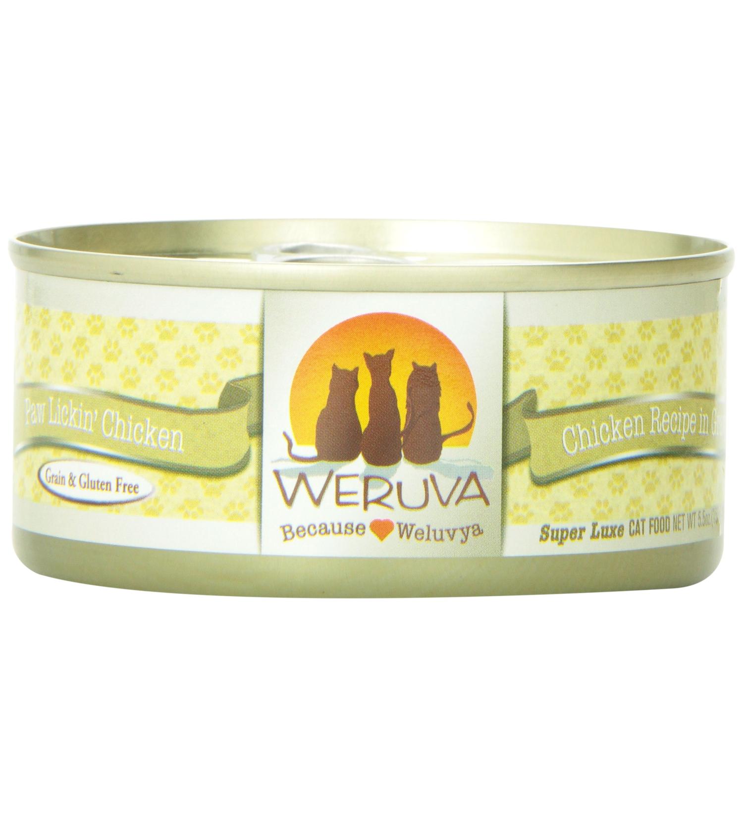 Weruva Cat Paw Lickin Chicken 24/5.5-Ounce