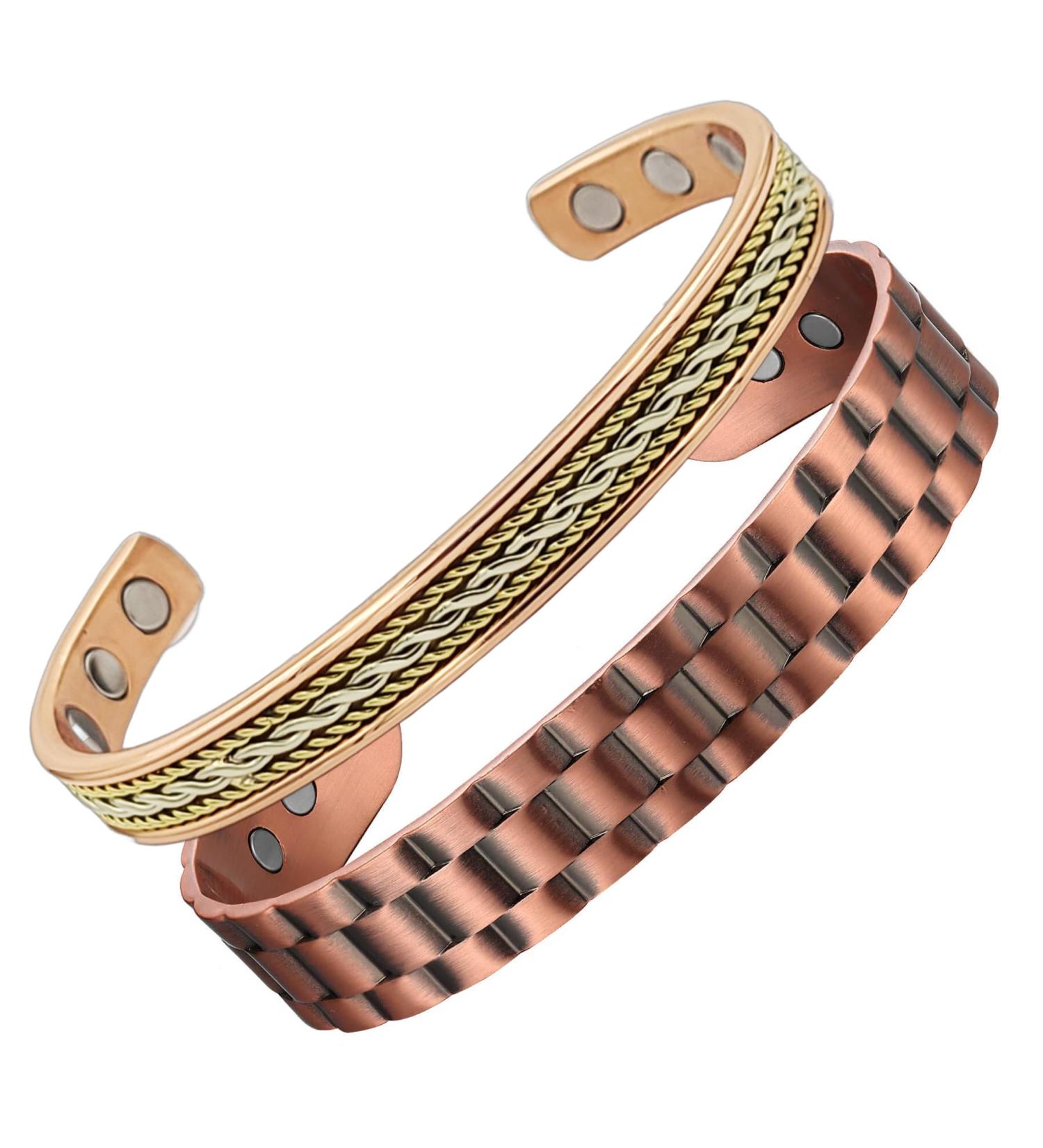 Shop Original 100% Pure Copper Magnetic Bracelets | ROPE & GEAR Adjustable Unisex Sport Bands with Ultra Strength Magnets - International Shipping Available - Buy Online on GoSupps.com