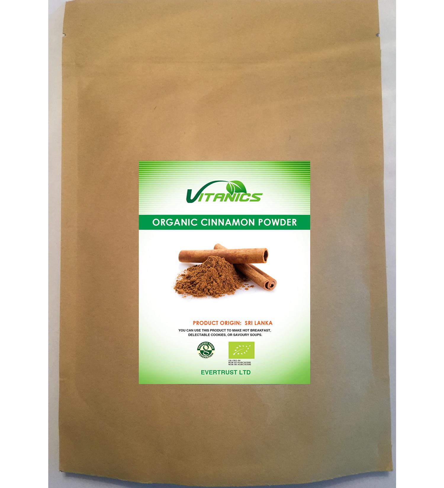 Vitanics Organic Certified Cinnamon Powder (200g)