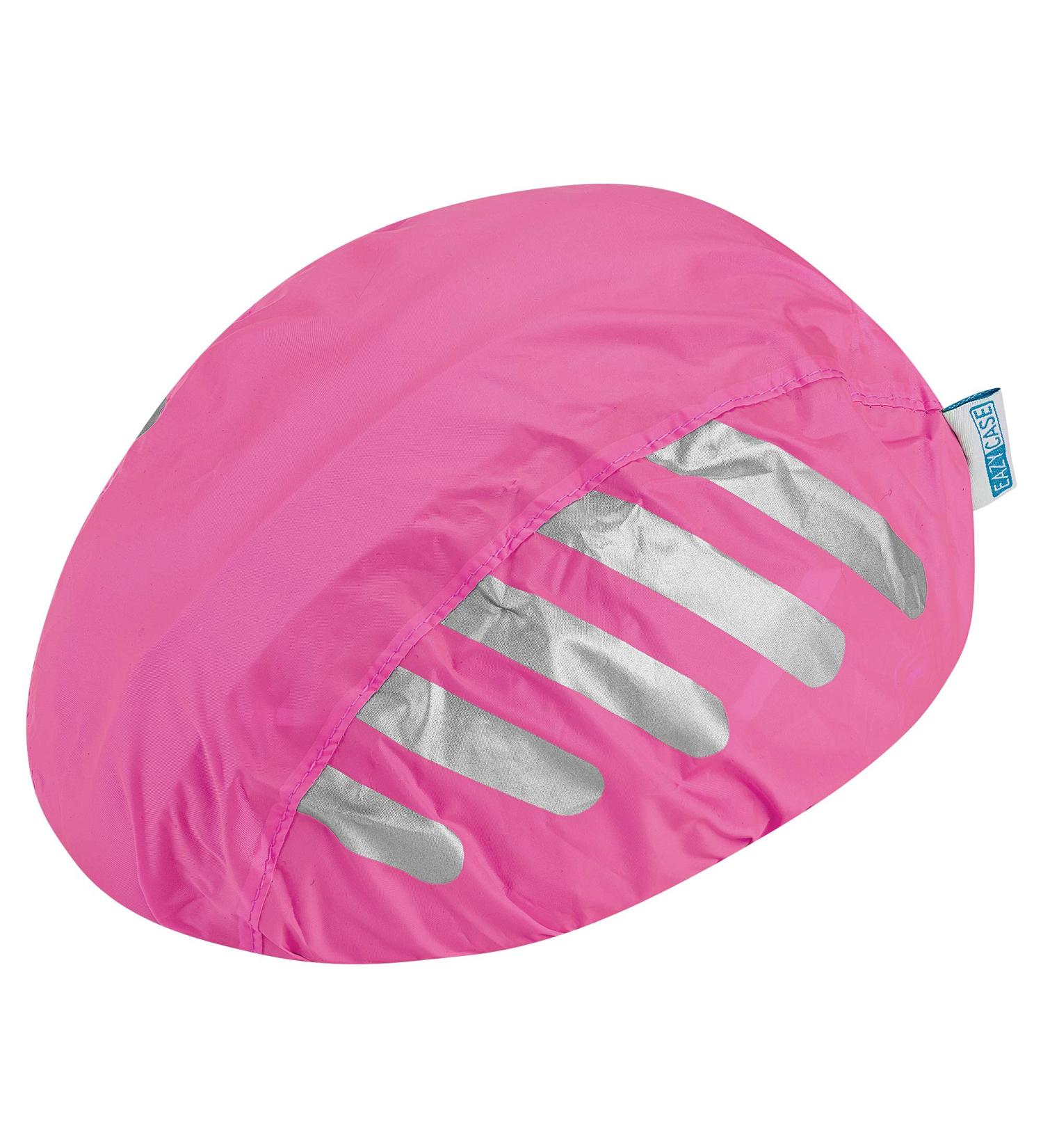 EAY CASE BITHELM Rain Cover | Water-Repellent Helmet Protection with Reflector | Pink Elastic Band Safety Gear for Riders - Buy Online on GoSupps.com