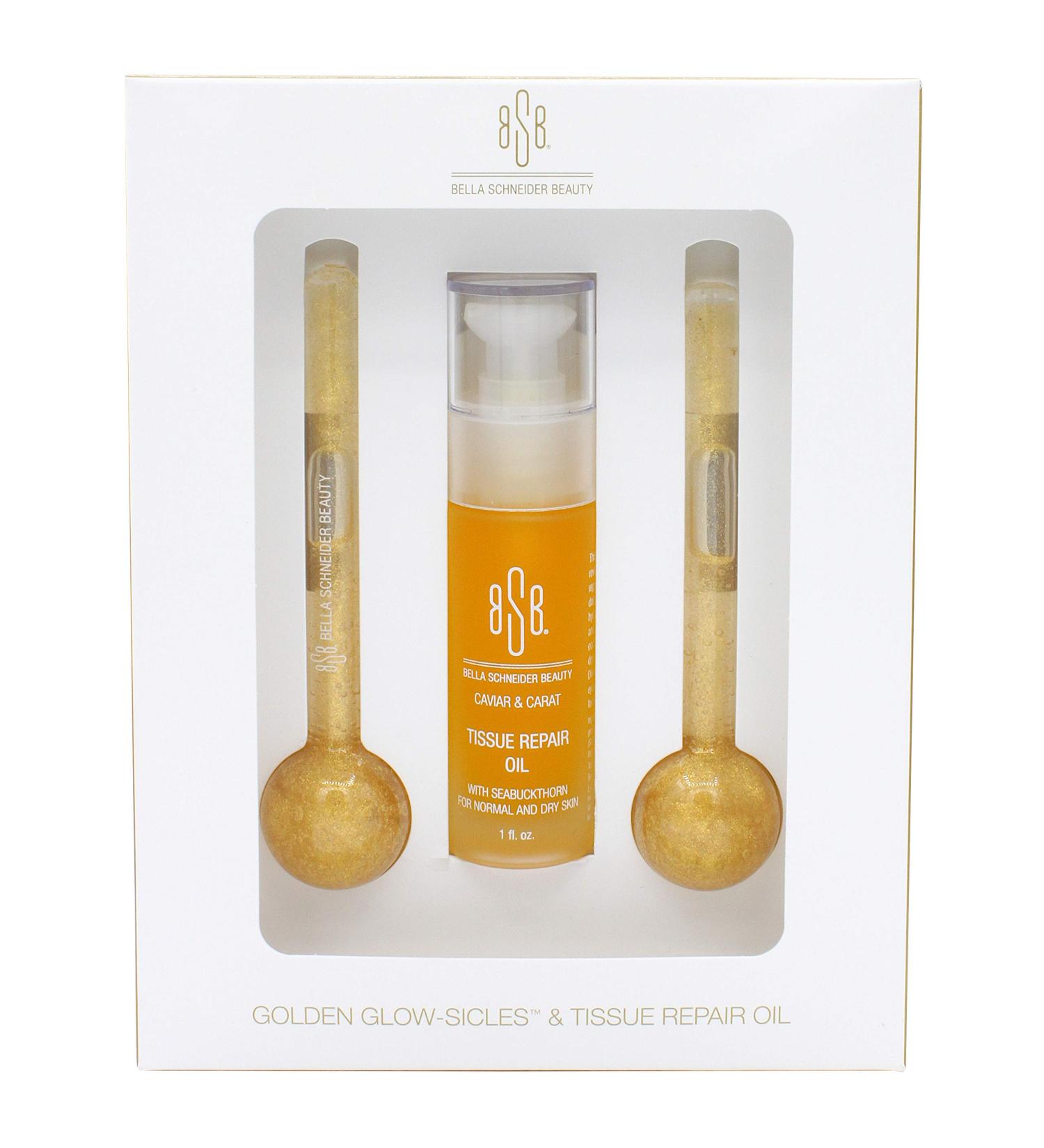 Buy BSB Golden Glow - Anti Aging Face Moisturizer & Neck Firming Oil | Hydrating & Repairing Facial Oil | International Shipping Available - Buy Online on GoSupps.com