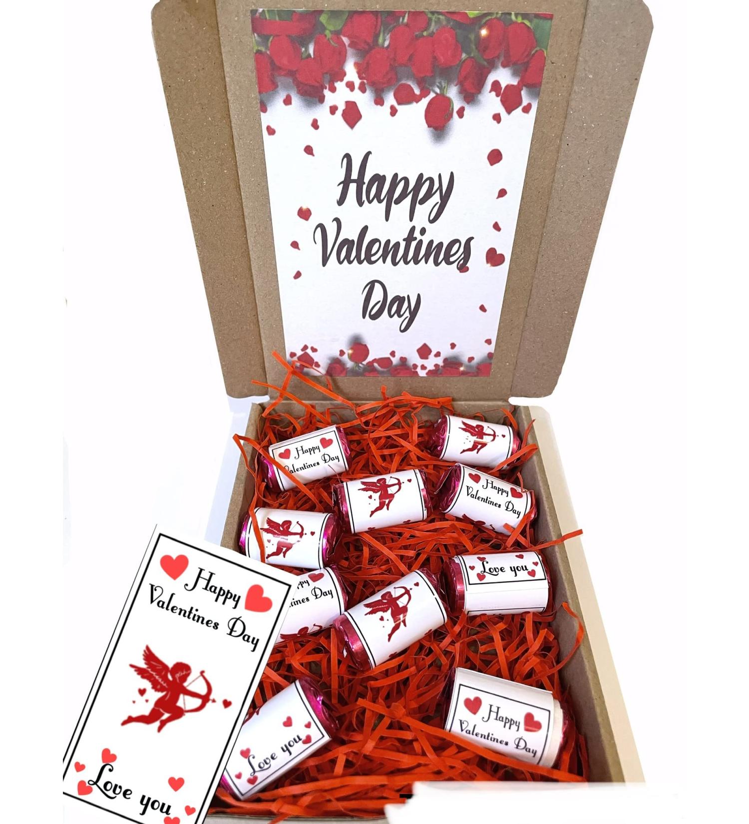 Valentine s Day Love heart Sweets with wrappers in box- Cupid- gift - Buy Online on GoSupps.com