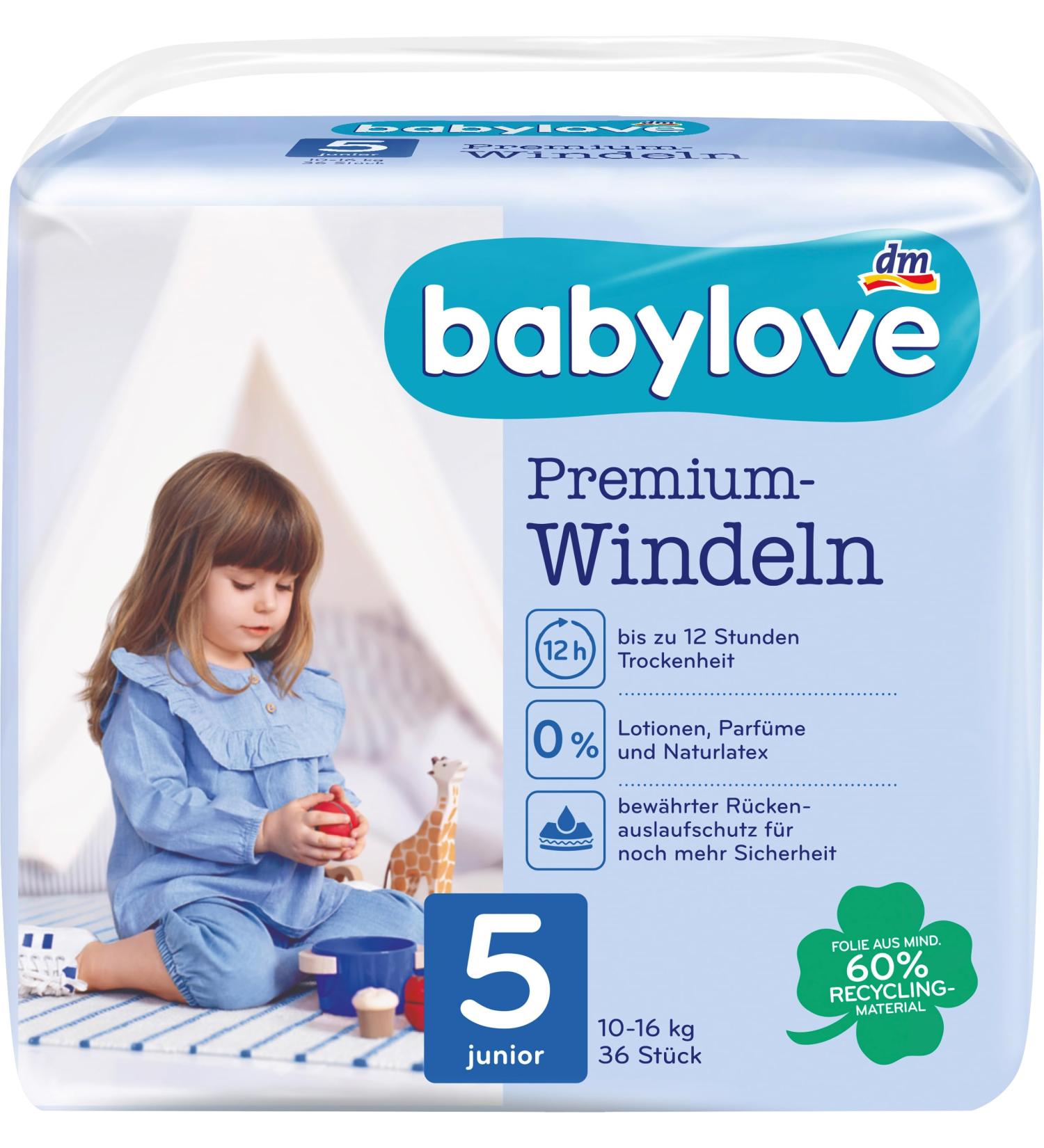 Babylove wet wipes and co (pack of 2 premium diapers size 5) Pack of 2 premium diapers size 5