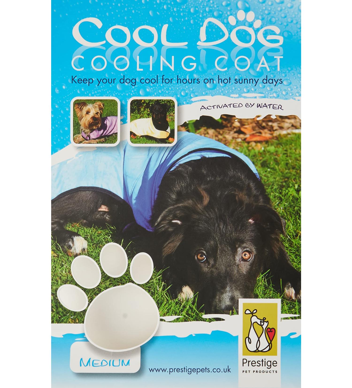 Prestige Cool Coat Dog Coat - Blue Size M | Premium International Shipping - Buy Online on GoSupps.com