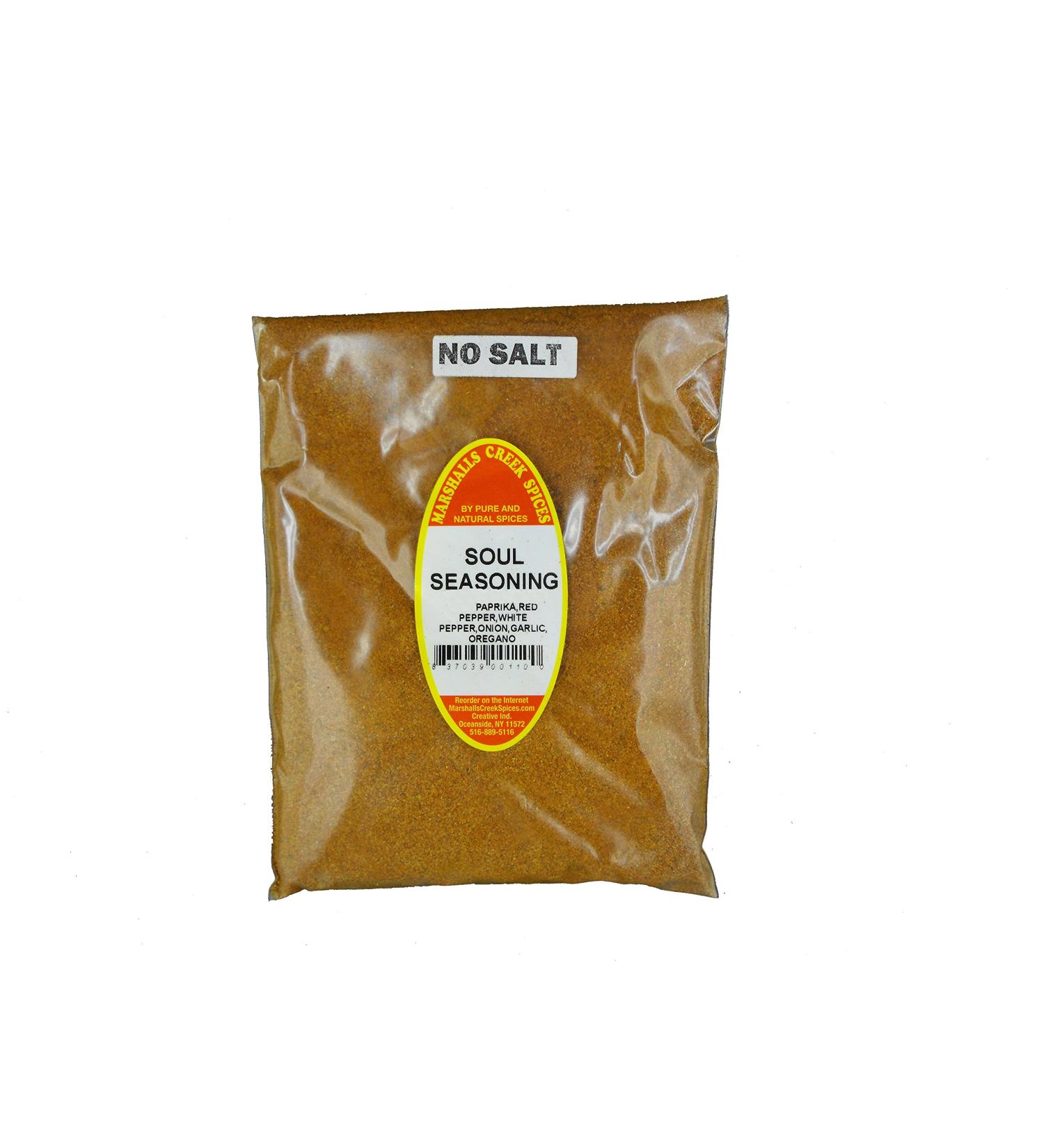 Marshalls Creek Spices Marshalls Creek Kosher Spices Soul Seasoning No Salt Refill 11 Oz 11 ounces Pepper 11 Count (Pack of 1)