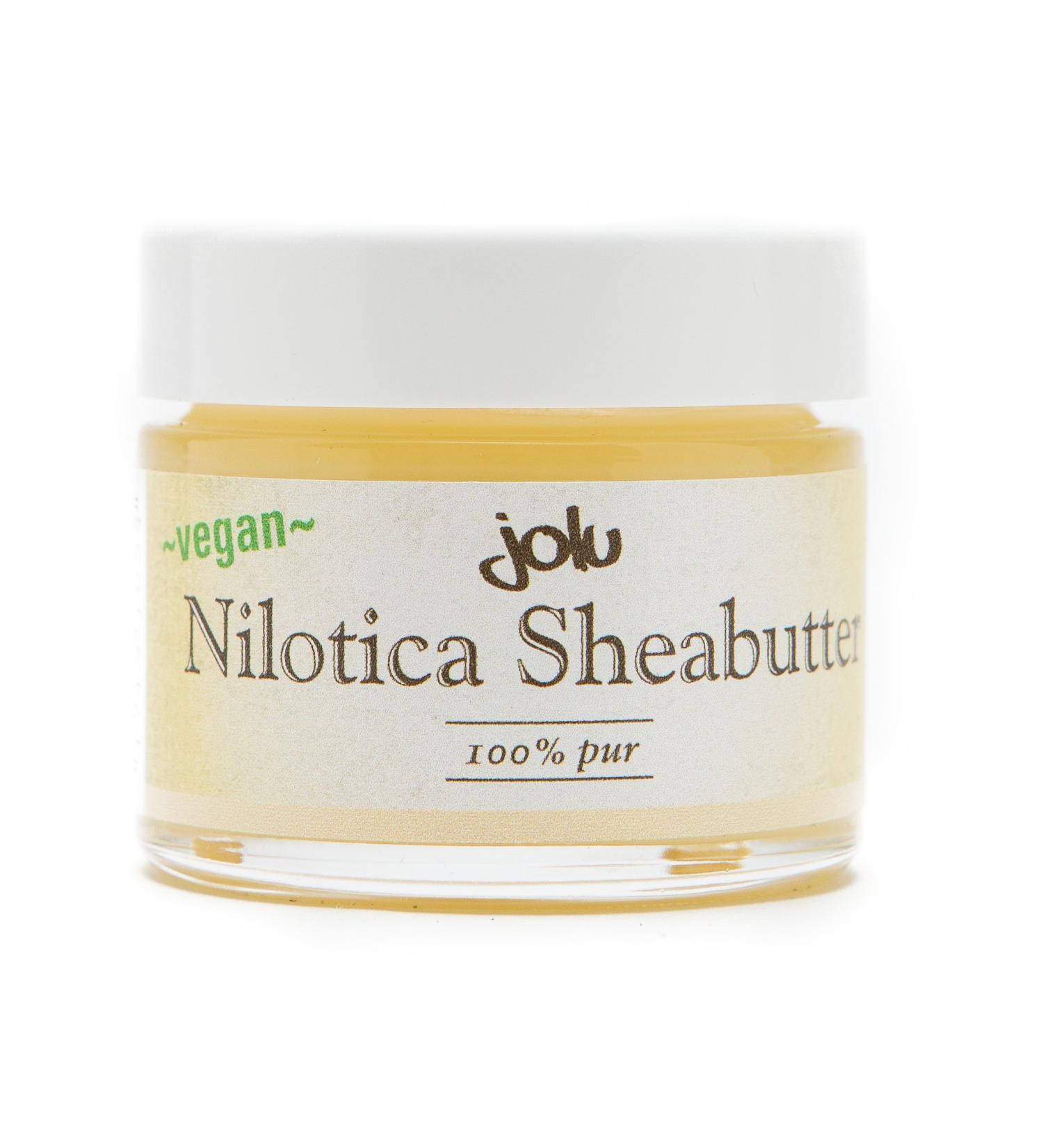jolu Nilotica Shea Butter from Uganda unrefined cold pressed natural cosmetics 50 ml 50ml