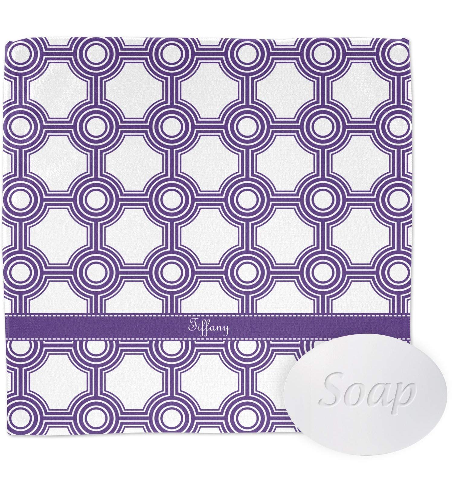 YouCustomizeIt Personalized Connected Circles Washcloth