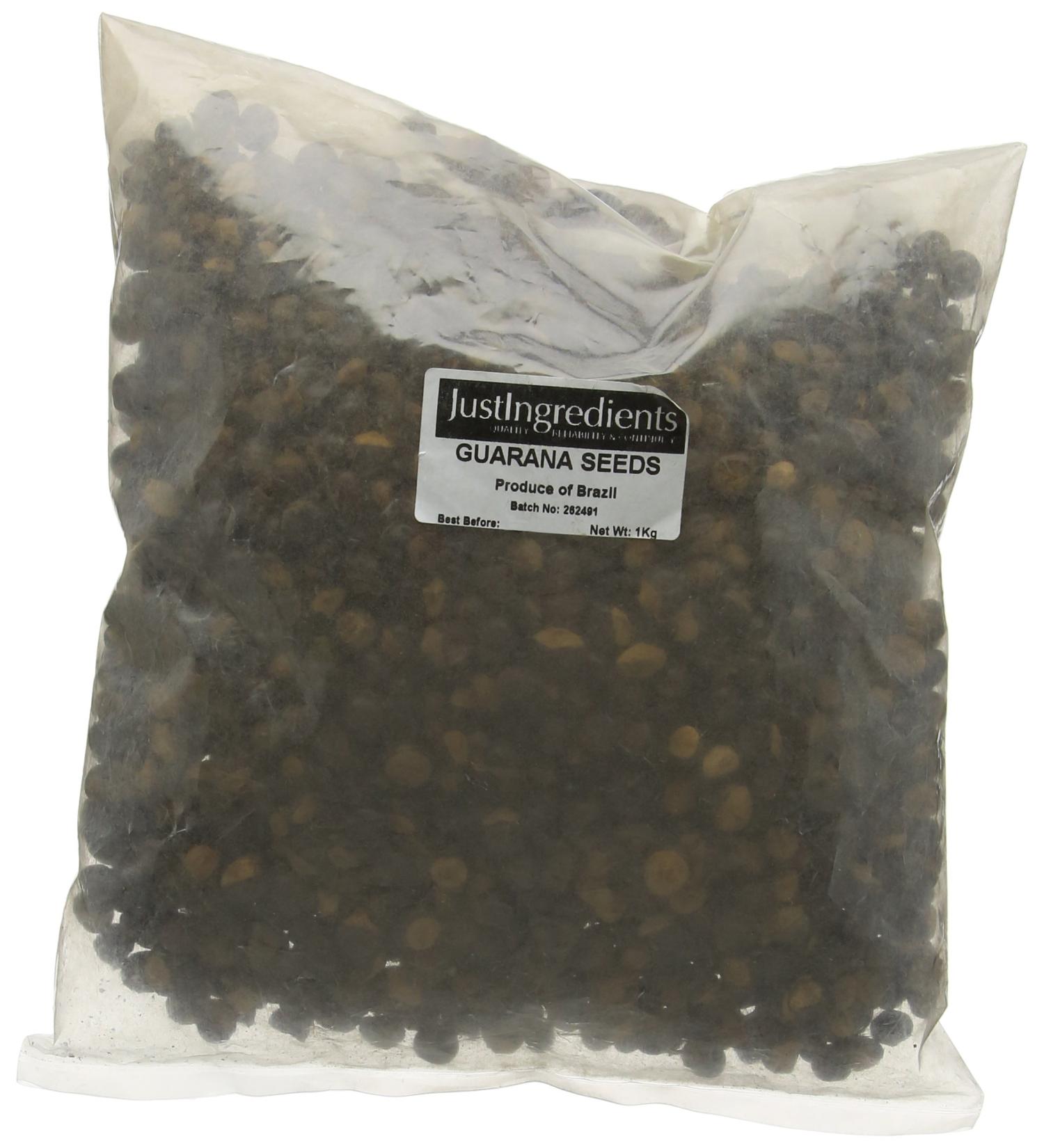 JustIngredients Essentials Guarana Seeds 1 Kg - Buy Online on GoSupps.com