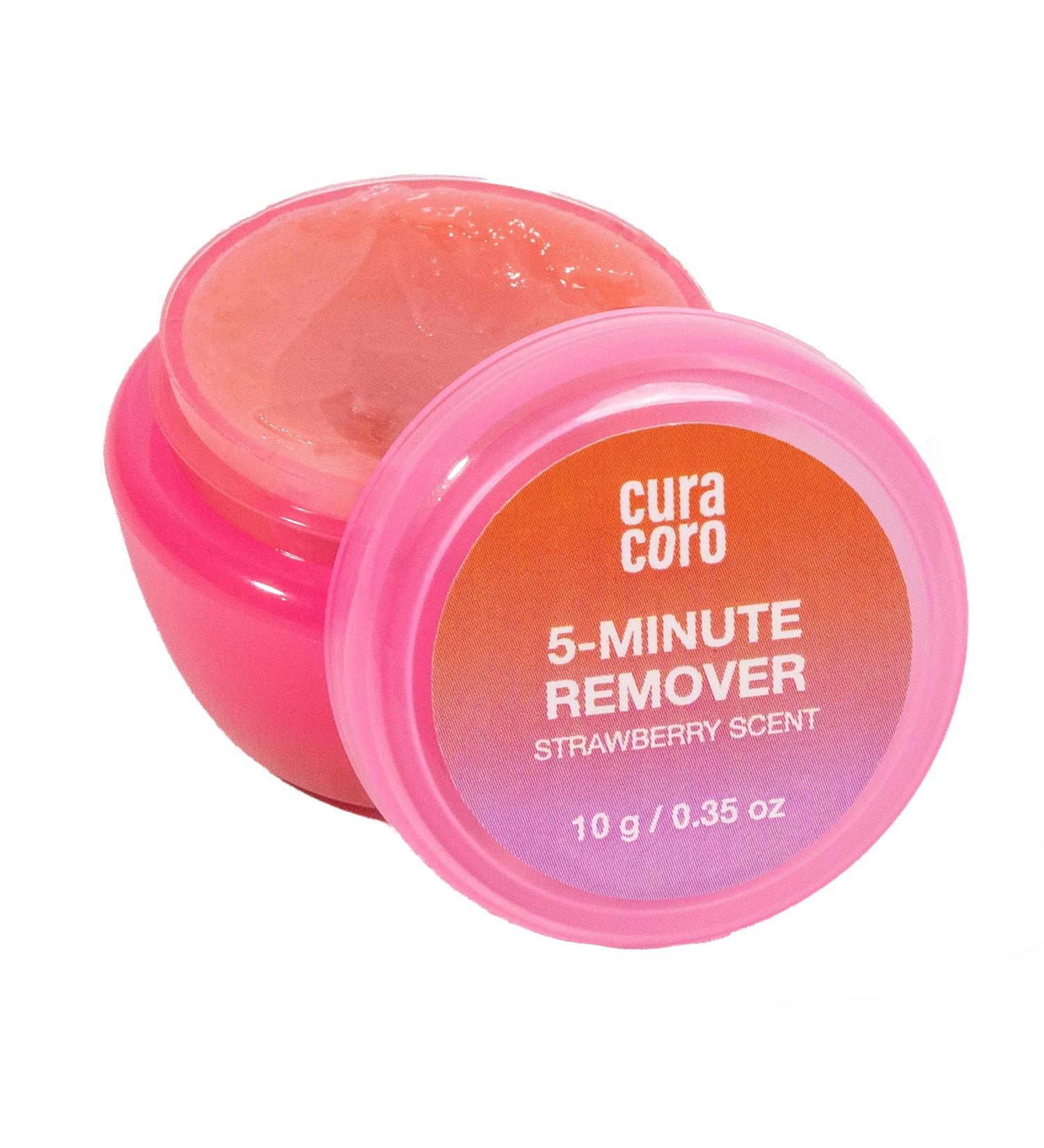 Curacoro Lash Gel Remover 10g - Professional Eyelash Extension Glue Dissolver Low Irritation Strawberry Scent - Ideal for Sensitive Skin - Buy Online on GoSupps.com