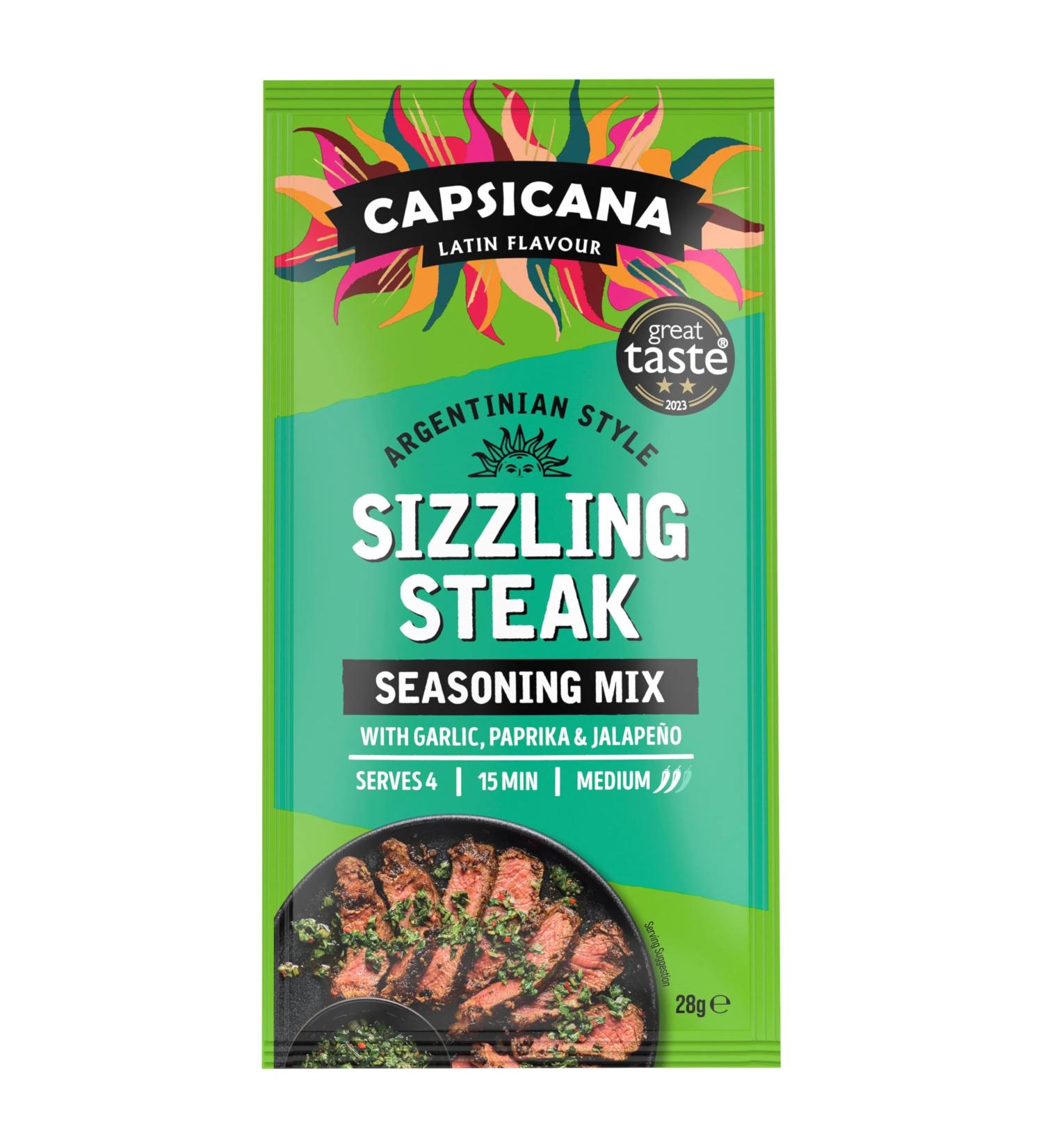 Capsicana Argentinian Garlic & Paprika Herb Mix Medium 1x28g