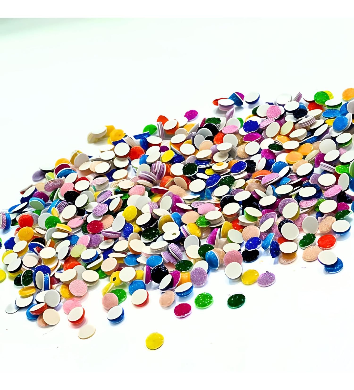 Bindi Round indian Bollywood Forehead Stickers Fashionable Design Jewelry Collection Small Bindi for womens Perfect for occasion (multi-color 2)