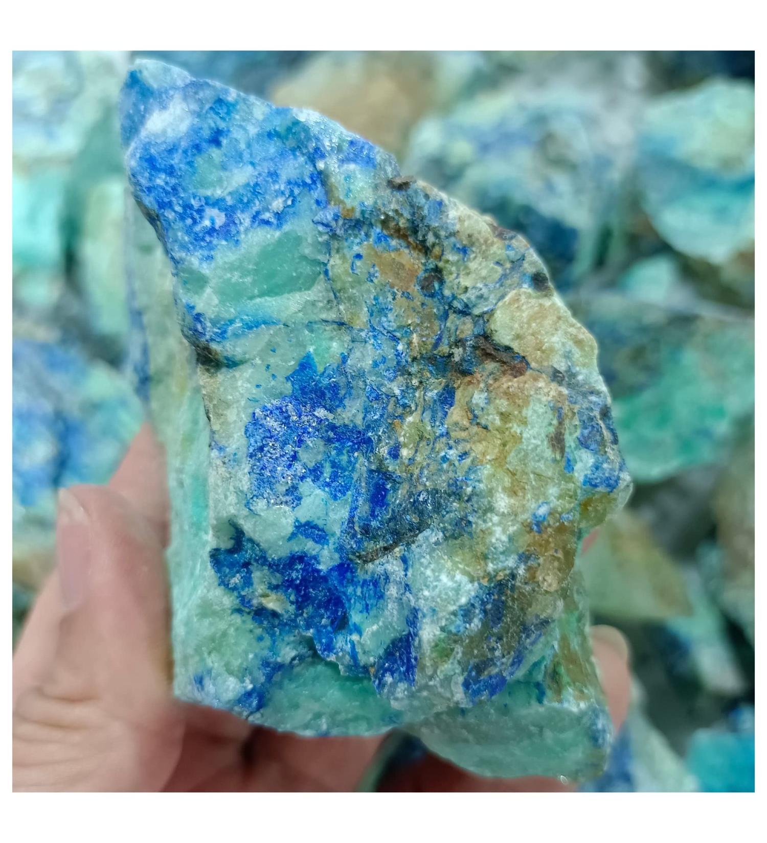 Natural Crystal Rough Natural Phoenix Bluestone Specimen Crystal Home Office Decoration Gift yuebang (Size : 400-450g) - Buy Online on GoSupps.com