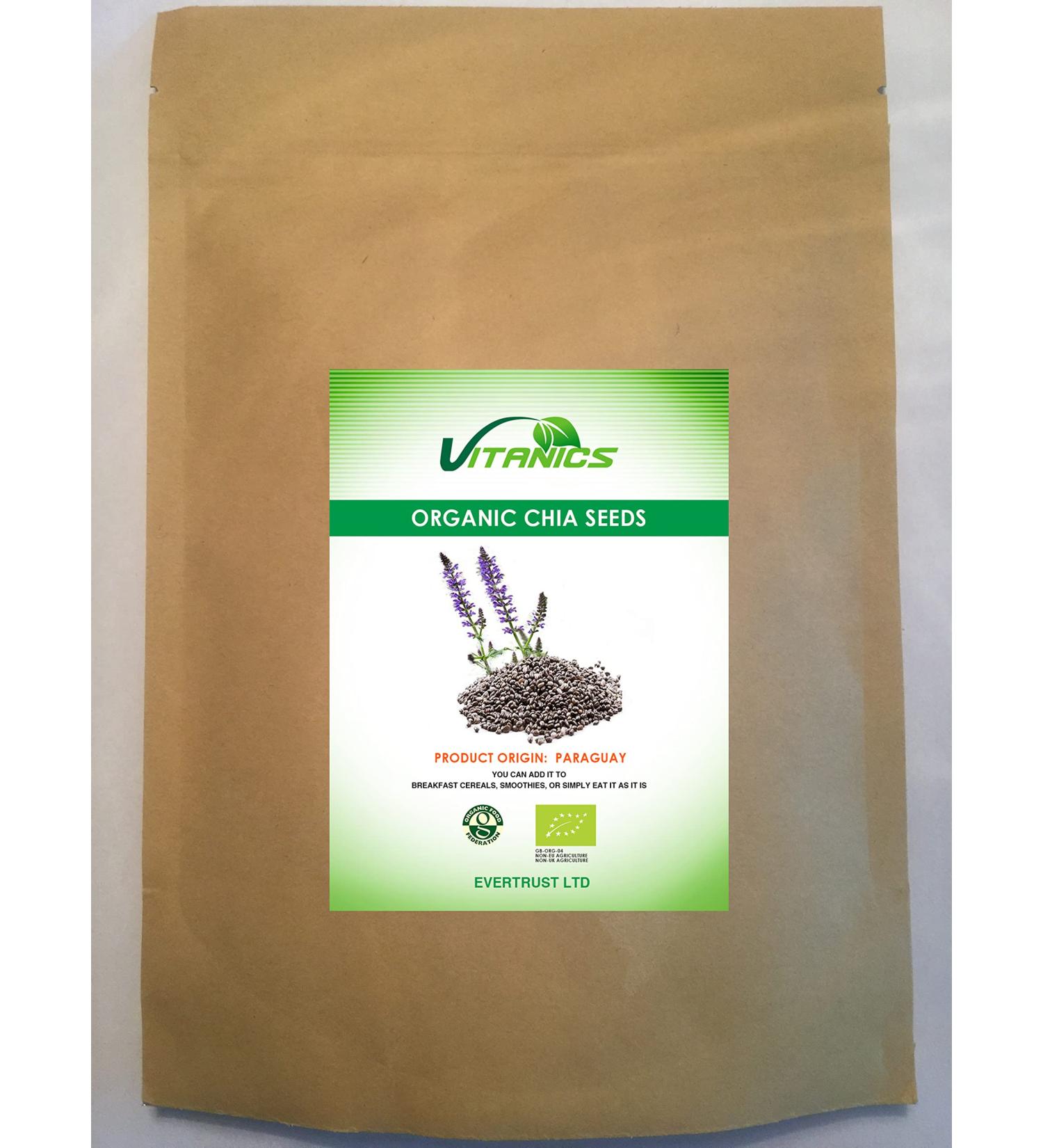 Vitanics Chia Seeds Organic (Chia Seeds) (200g)