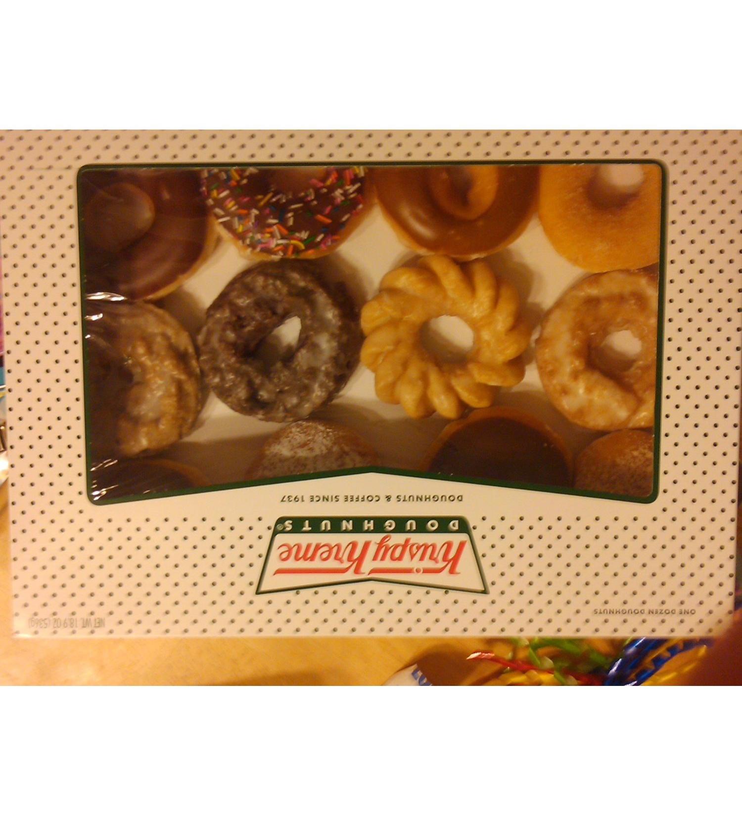 Krispy Kreme 12-Count Variety Pack: Assorted Original Glazed and Specialty Doughnuts - Buy Online on GoSupps.com
