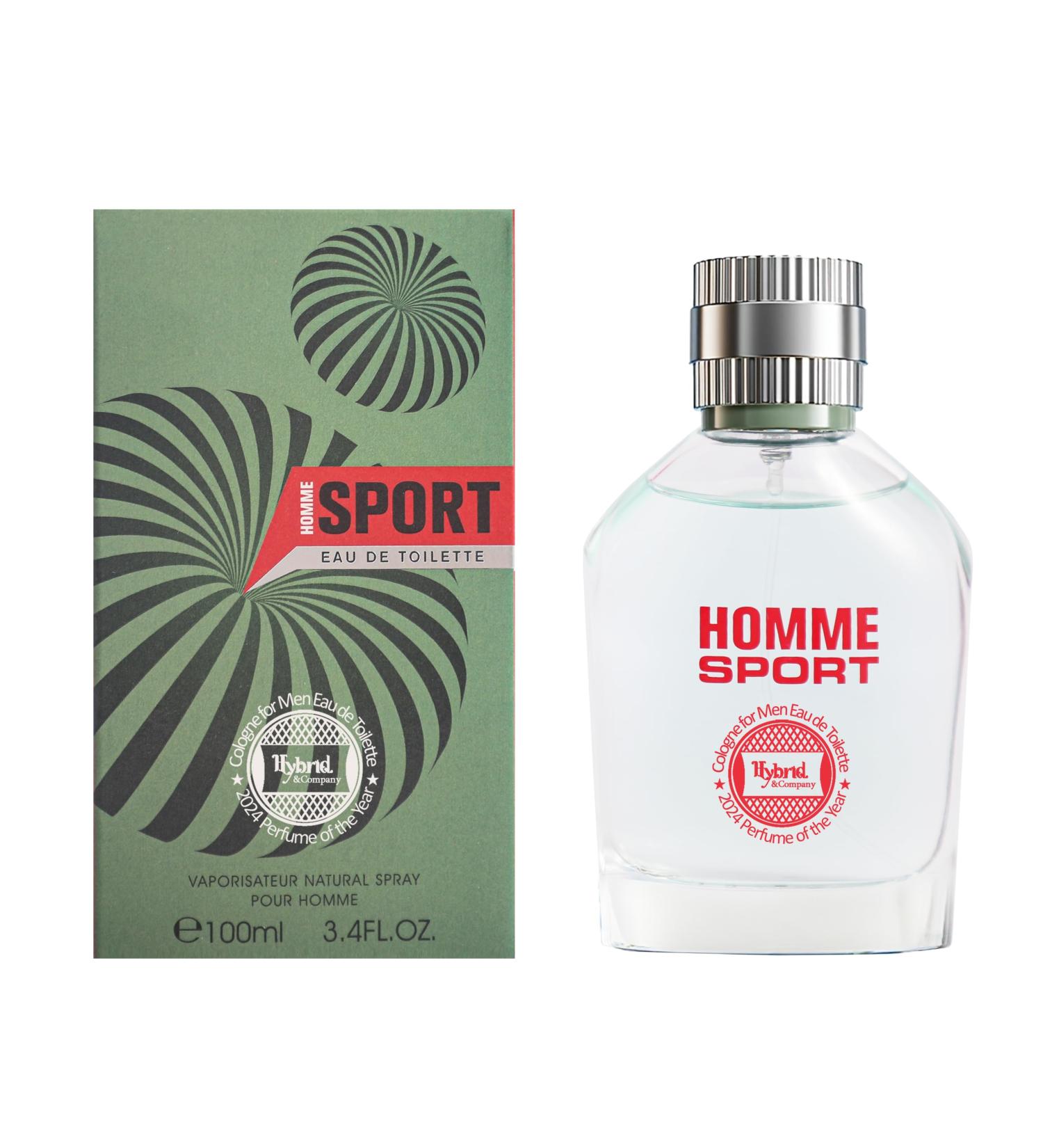 Hybrid & Company Homme Sport Pour Homme For Men Eau De Parfum Vaporisateur Natural Spray 3.4 Fl Oz Homme Sport 3.4 Fl Oz (Pack of 1) - Buy Online on GoSupps.com