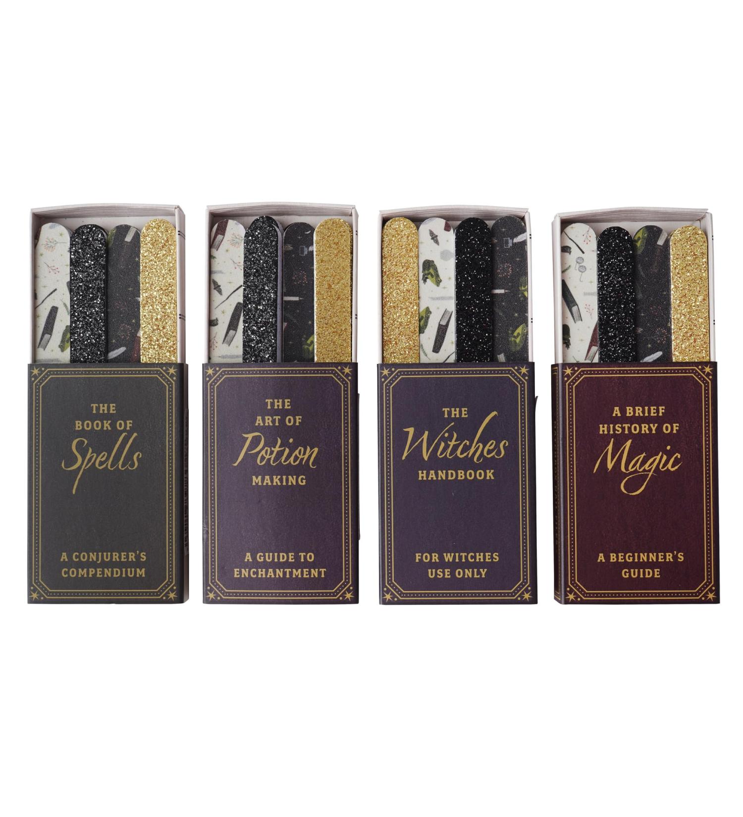 CGB Giftware | Set of 4 Enchanted Emporium Matchbox Nail Files | On The Go | Travel Accessory | Handbag | Nail Care | GB07793 - Buy Online on GoSupps.com