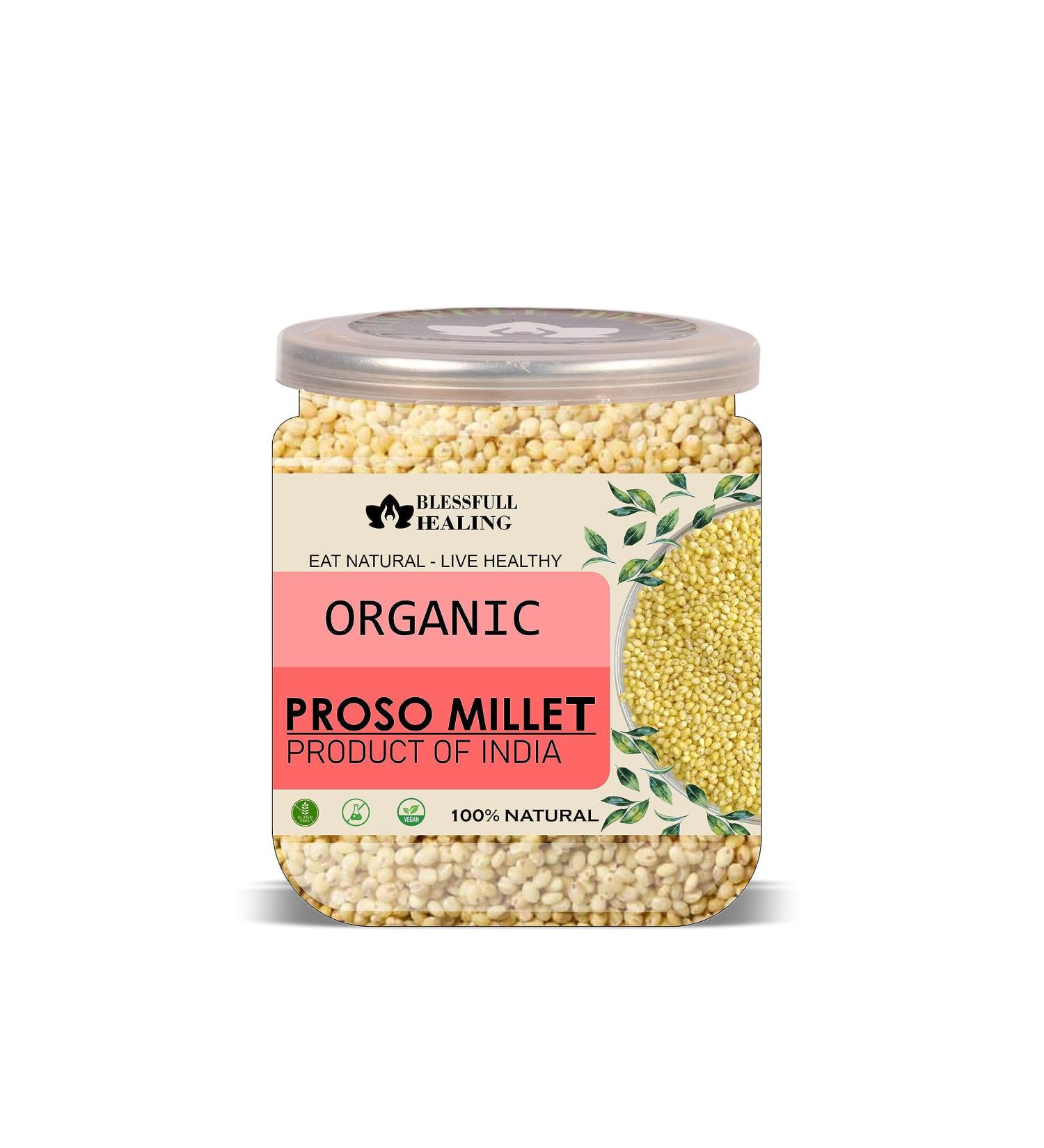 Blessfull Healing Organice PROSO Millet 1 lb (453 Gram) - Buy Online on GoSupps.com