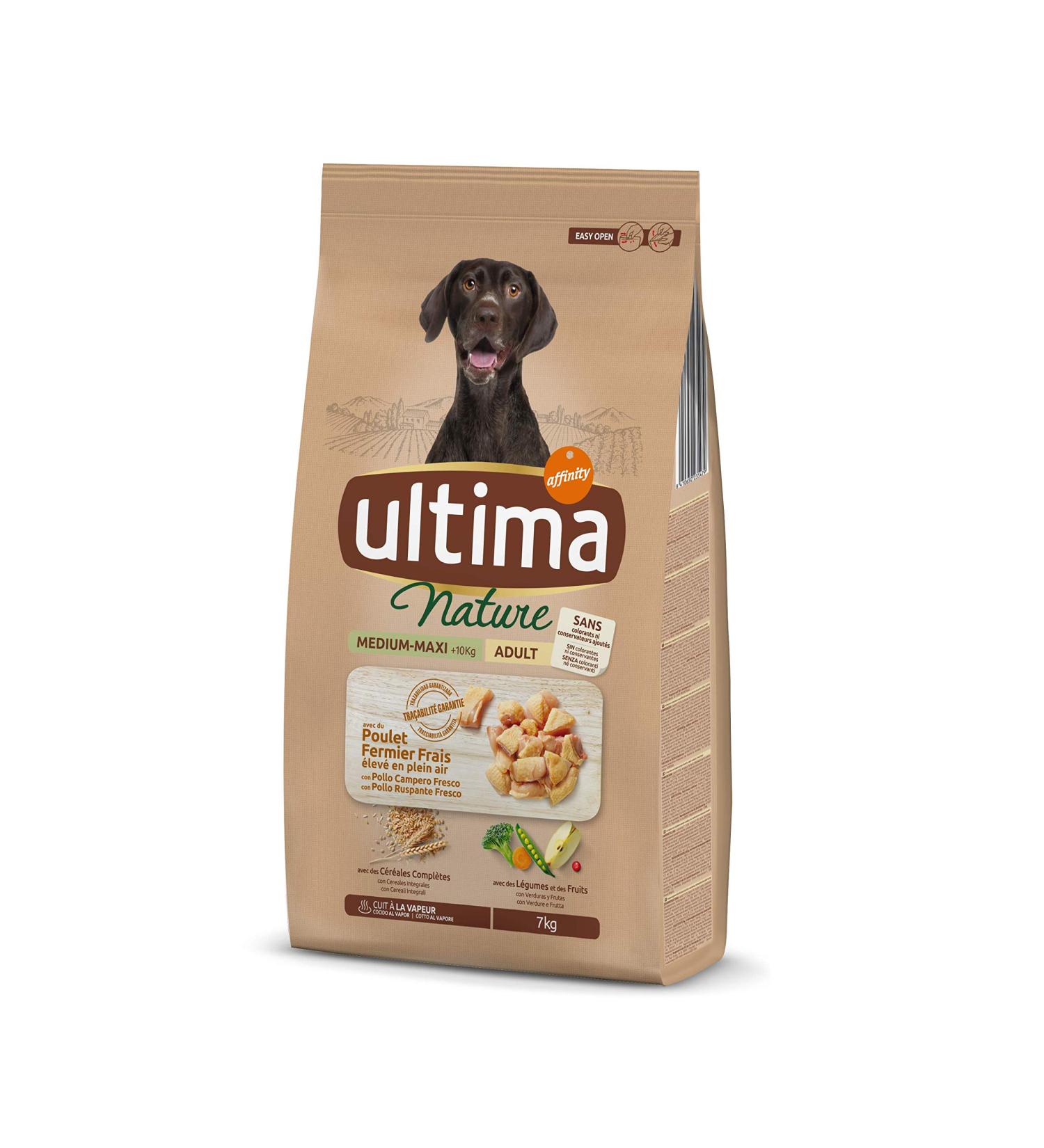 Ultima Nature Medium-Maxi Dog Food with Chicken - 7 kg - Buy Online on GoSupps.com