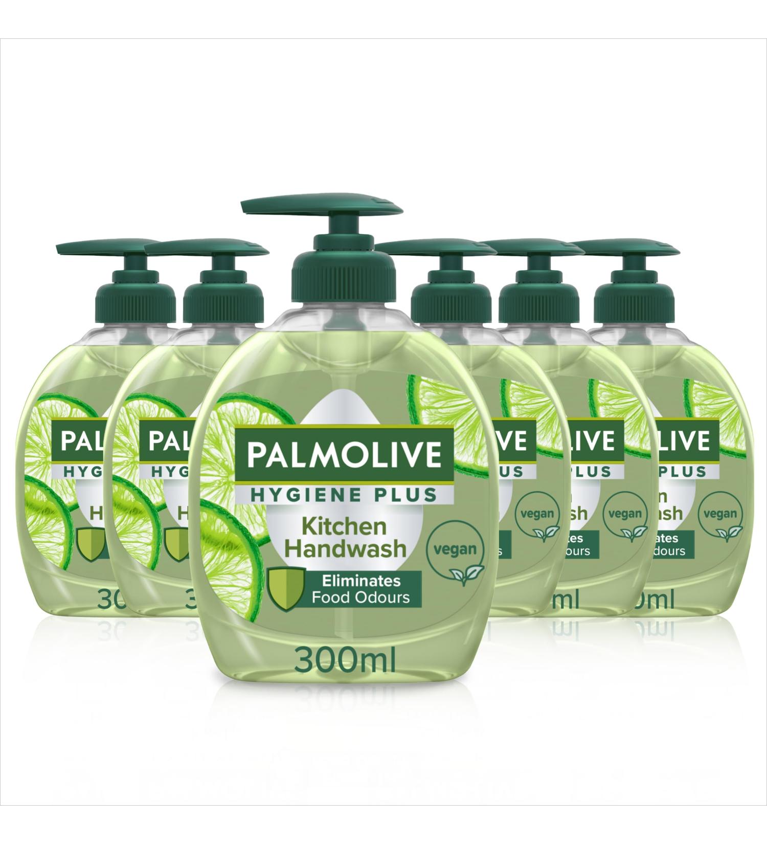 Palmolive Hygiene Plus Kitchen Handwash 6x300ml - Pack of 6 Kitchen Hand Soaps - Buy Online on GoSupps.com