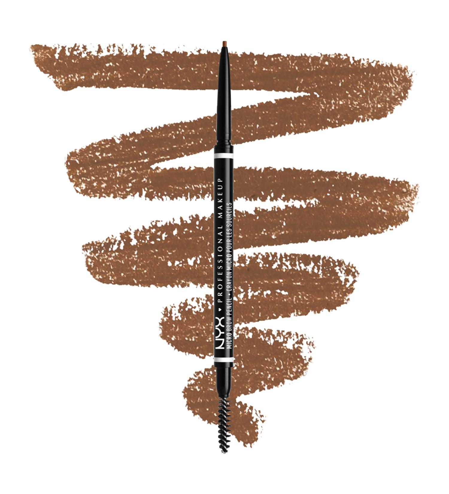 NYX Professional Makeup Micro Brow Pencil - Auburn | Vegan Eyebrow Pencil & Brush | International Shipping - Buy Online on GoSupps.com